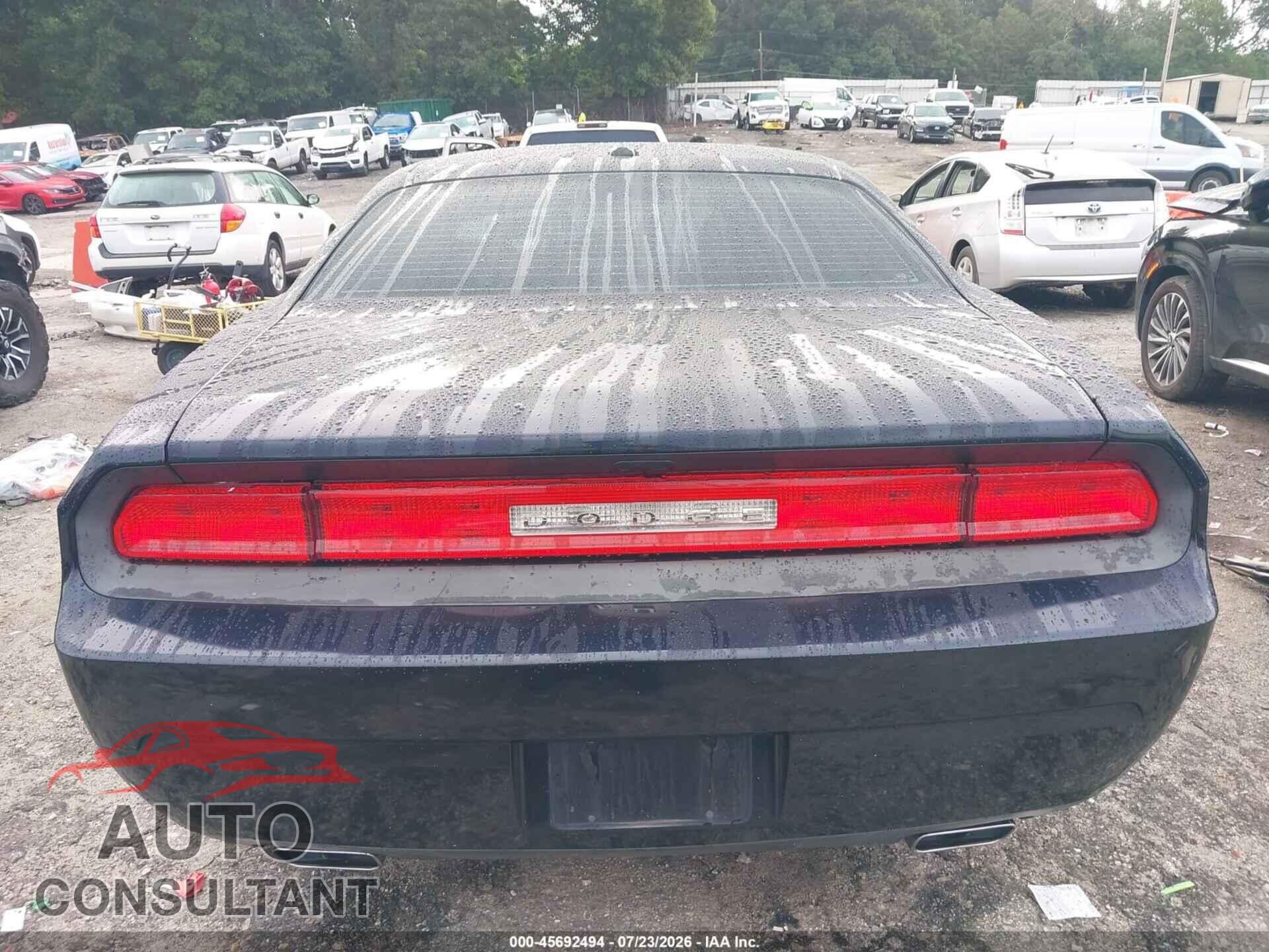 DODGE CHALLENGER 2012 - 2C3CDYAG3CH254379