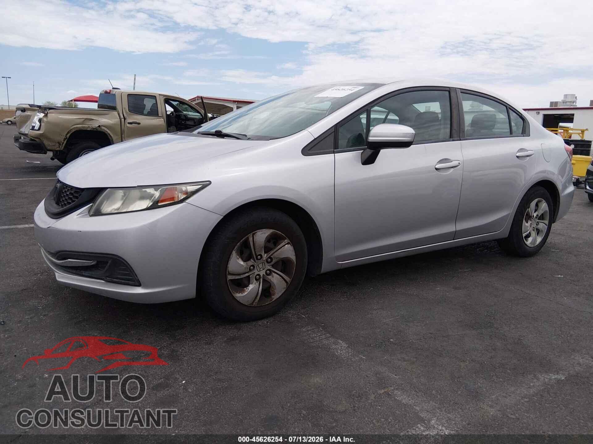 HONDA CIVIC 2014 - 19XFB2E54EE055537