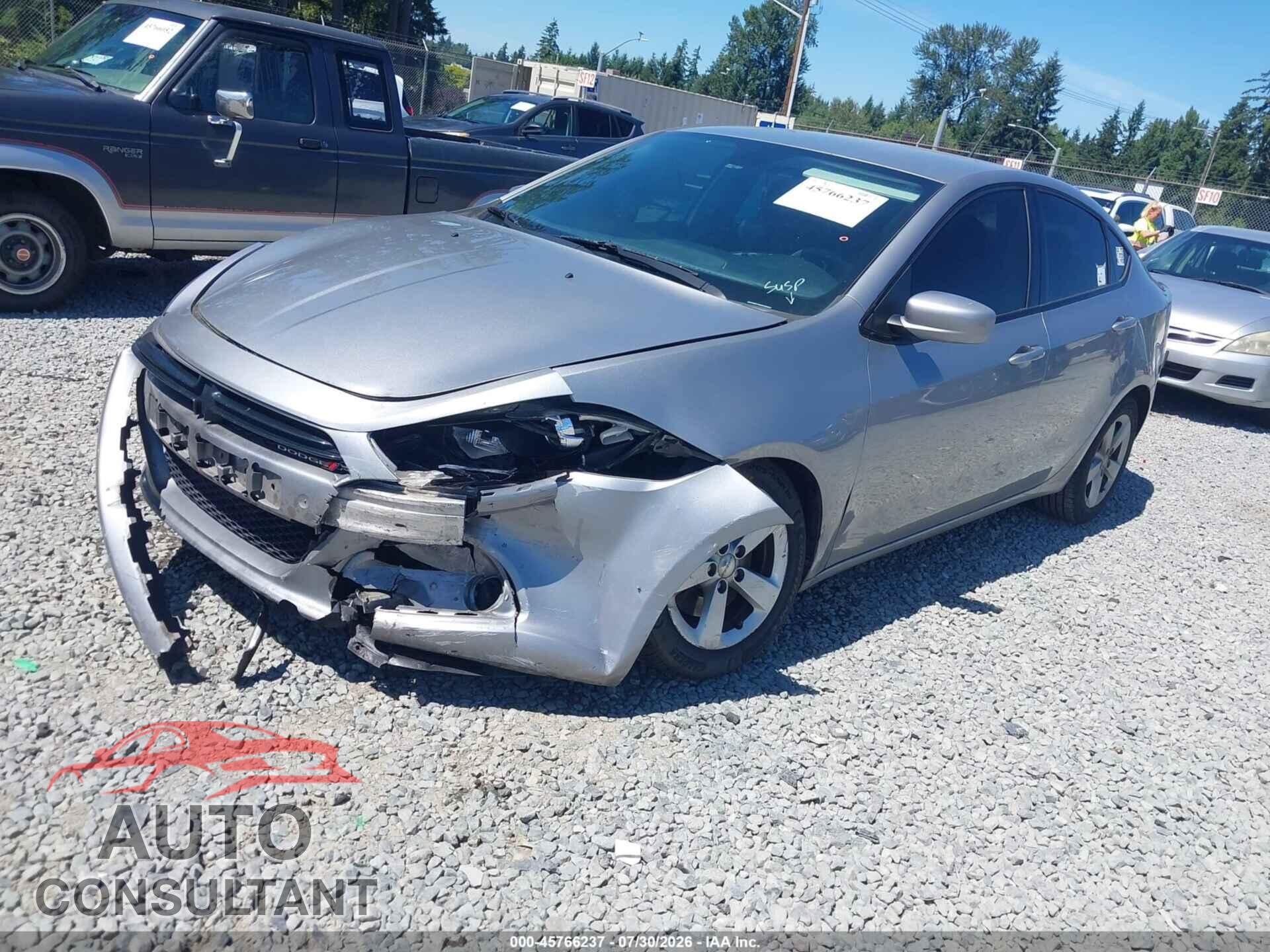 DODGE DART 2016 - 1C3CDFBB3GD515536