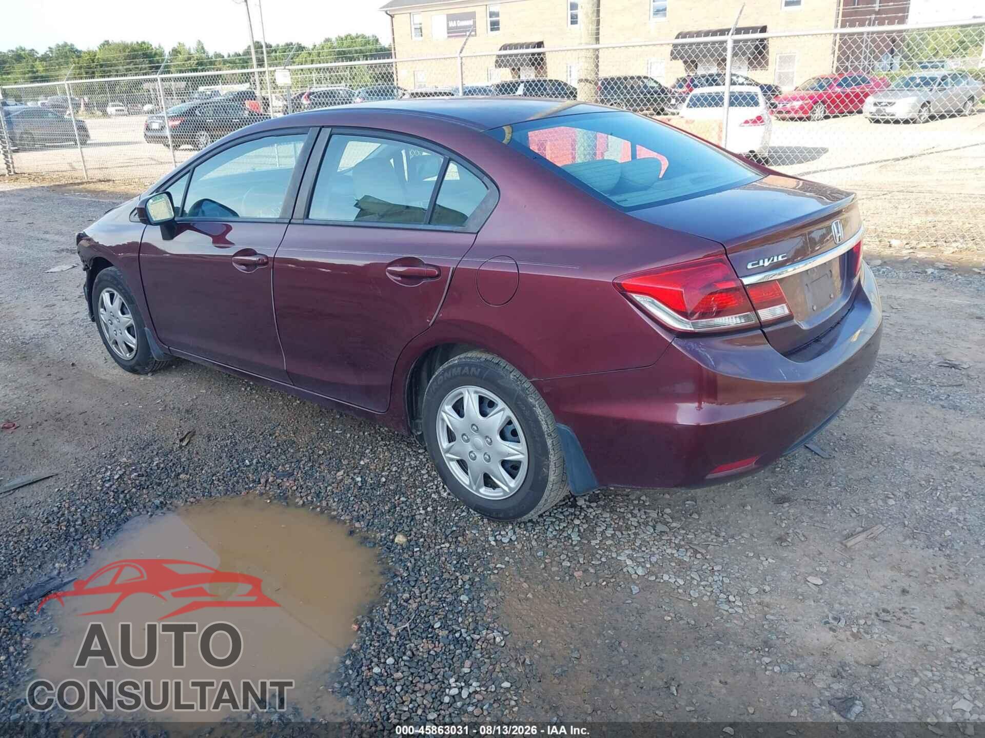 HONDA CIVIC 2014 - 19XFB2F57EE051724