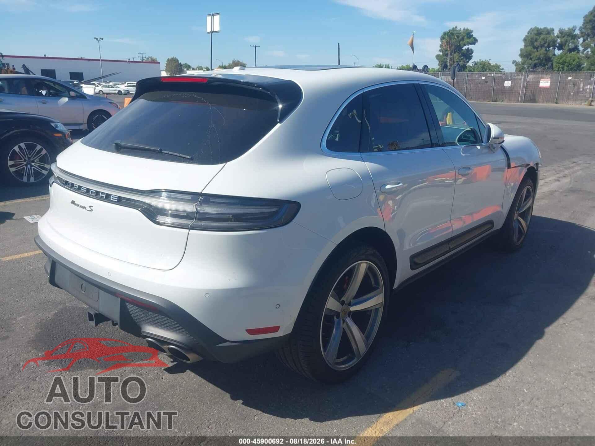 PORSCHE MACAN 2022 - WP1AG2A59NLB21703