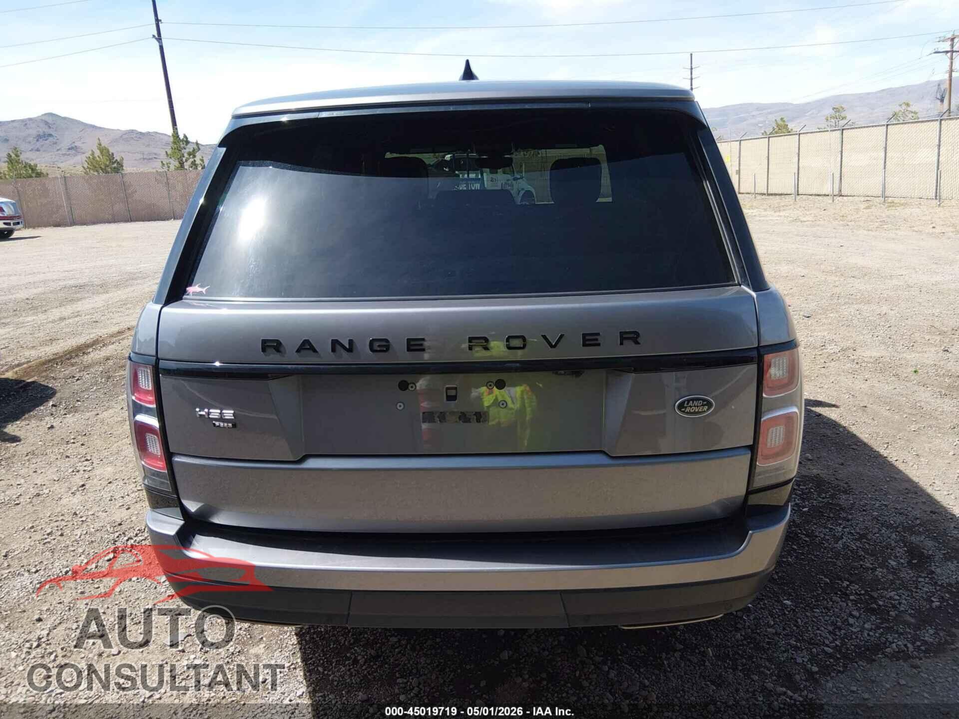 LAND ROVER RANGE ROVER 2020 - SALGS2SE6LA577992