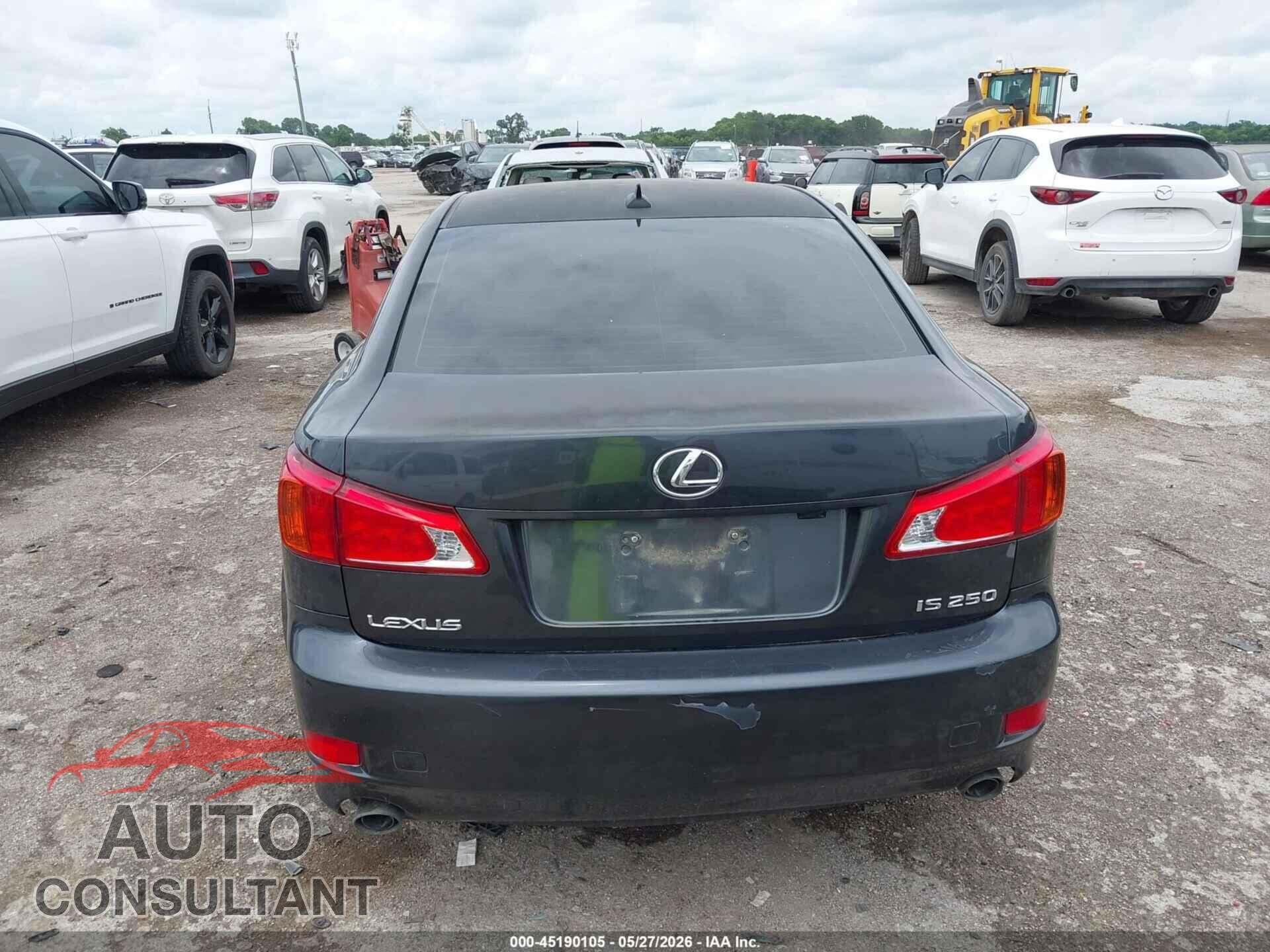 LEXUS IS 250 2010 - JTHBF5C27A5124593