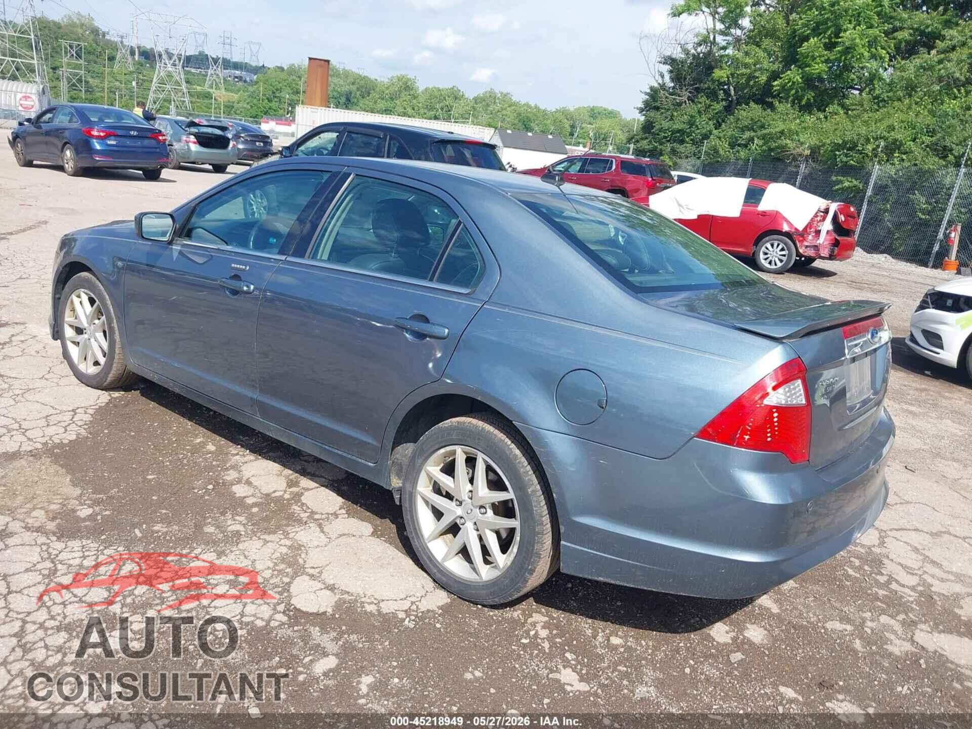 FORD FUSION 2012 - 3FAHP0JA0CR221663