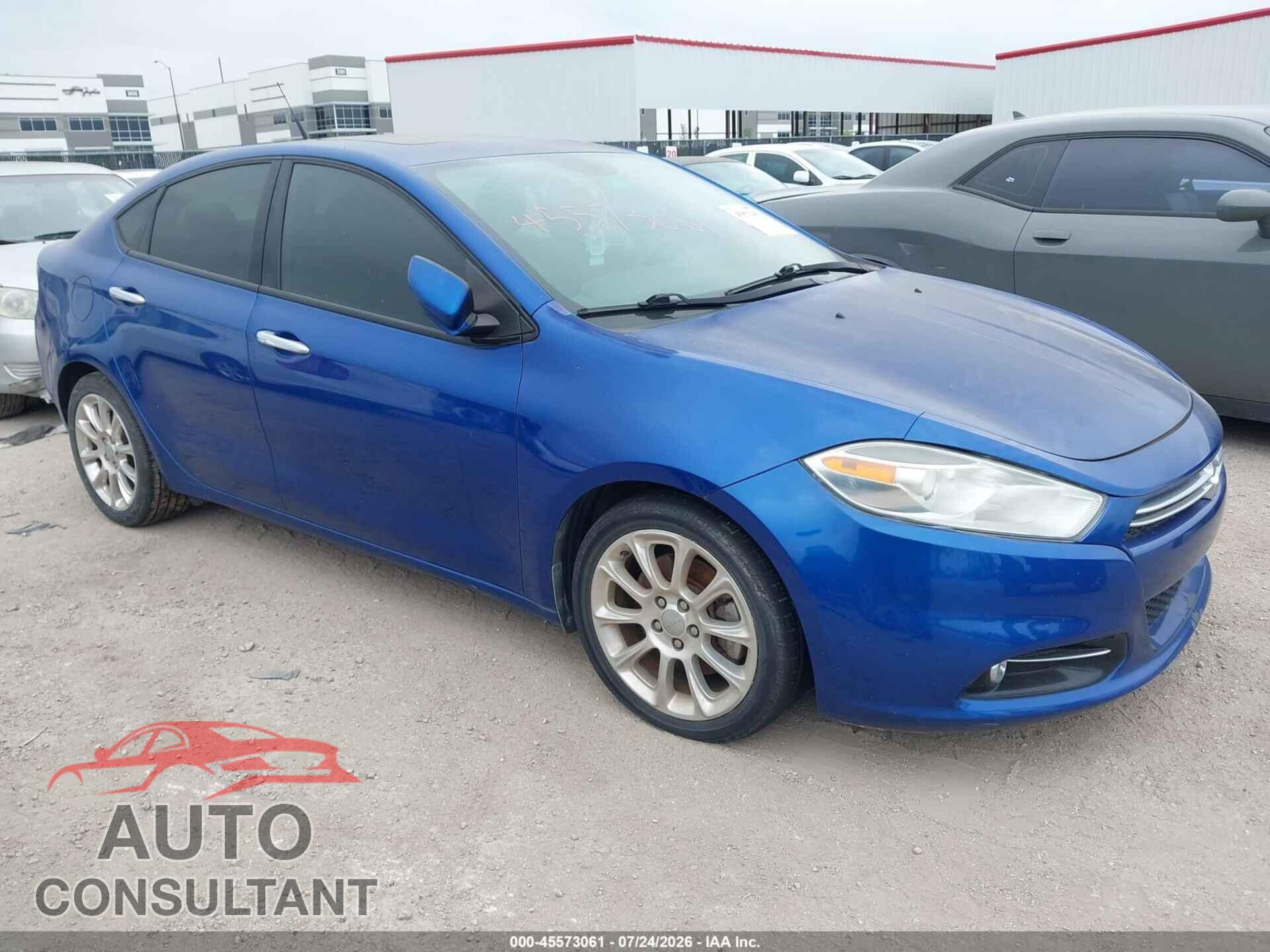 DODGE DART 2014 - 1C3CDFCB0ED695893