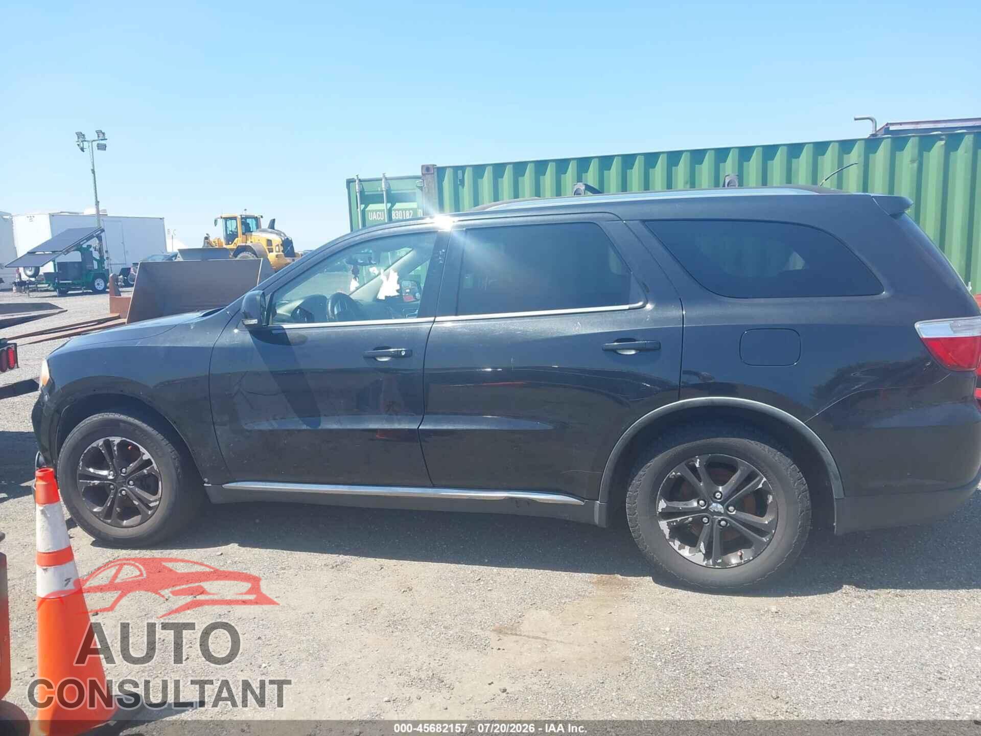 DODGE DURANGO 2012 - 1C4RDJDGXCC113885