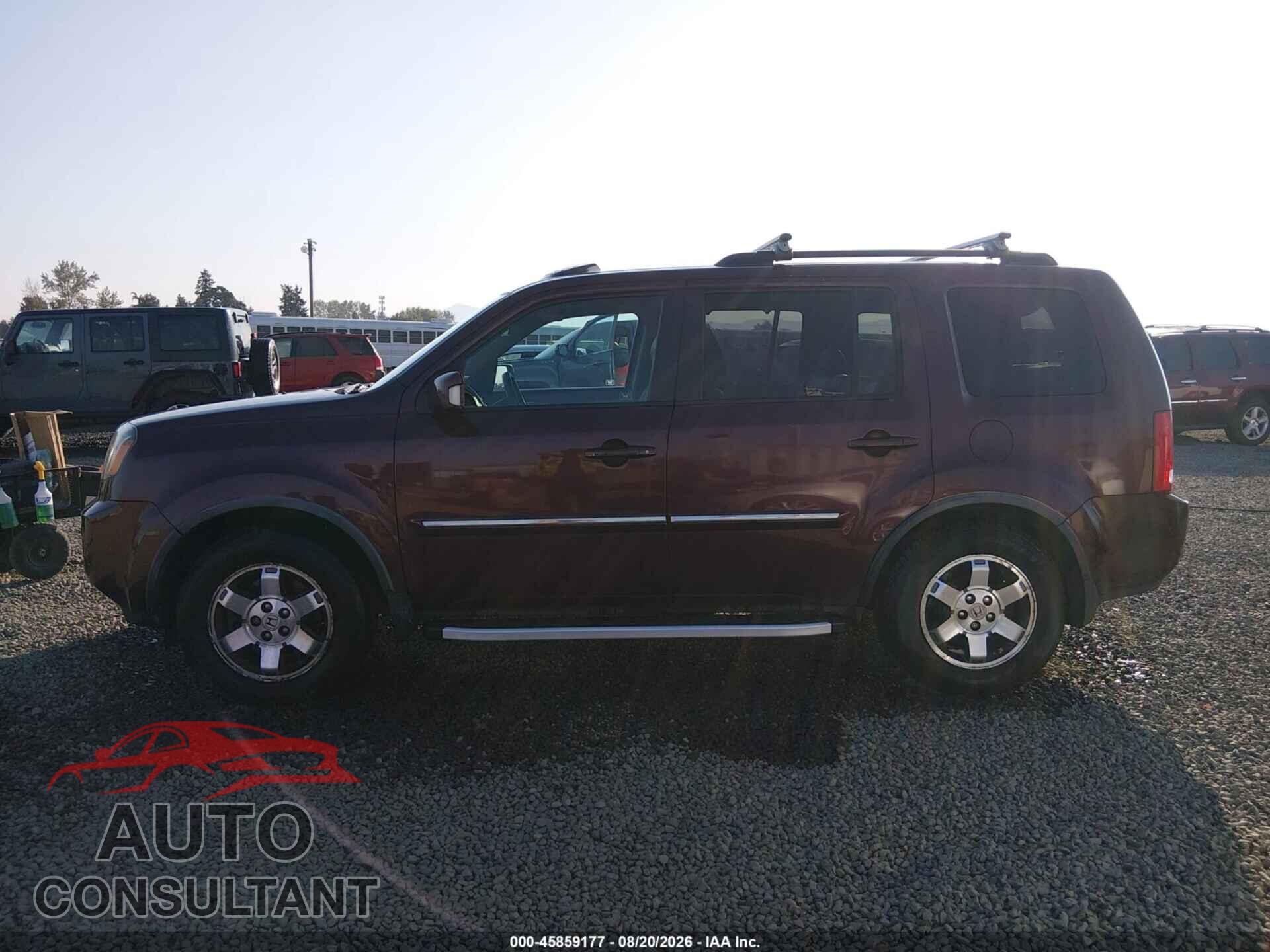 HONDA PILOT 2011 - 5FNYF4H99BB033563