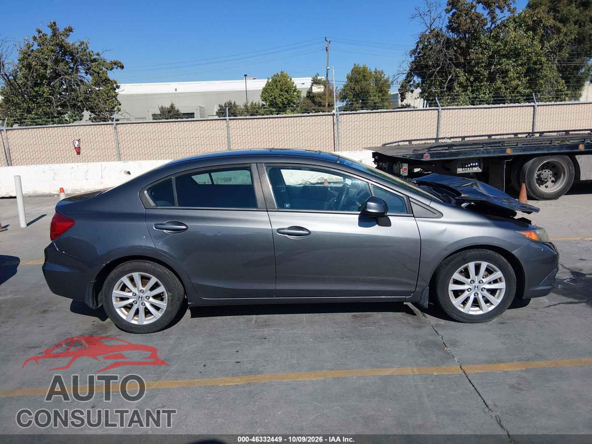 HONDA CIVIC 2012 - 2HGFB2F88CH607875