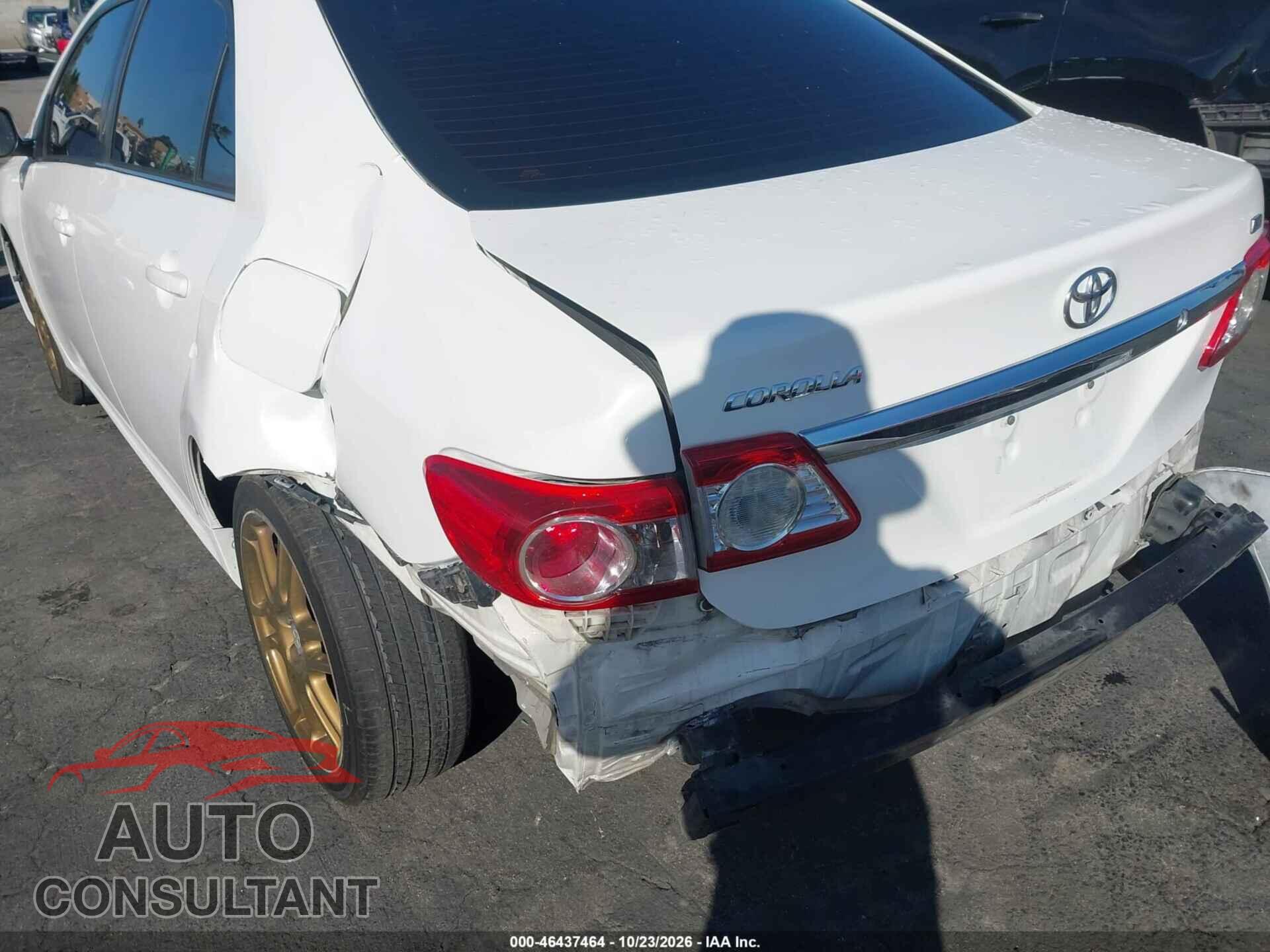 TOYOTA COROLLA 2013 - 5YFBU4EE2DP091180