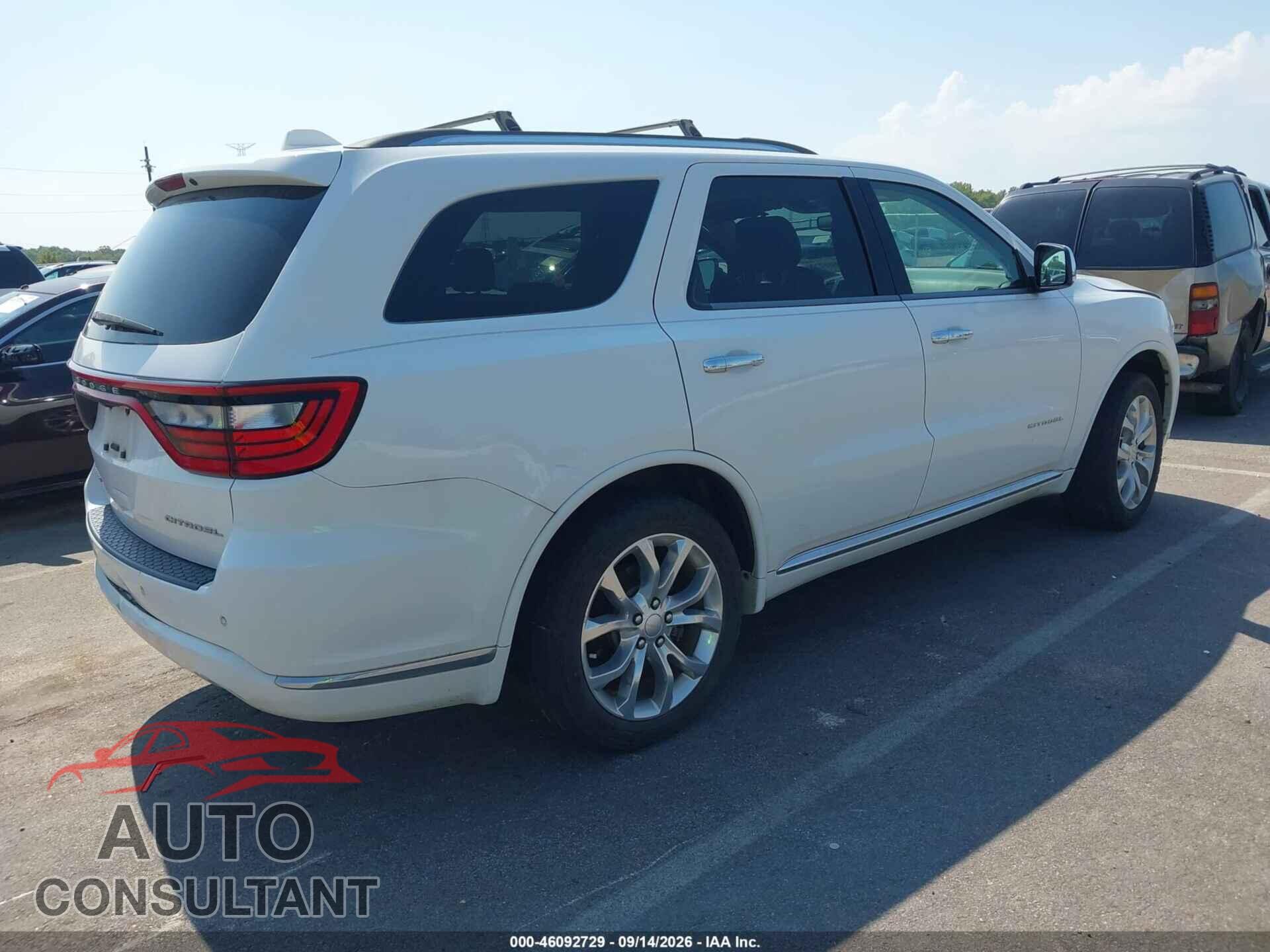 DODGE DURANGO 2017 - 1C4RDHEG6HC903943