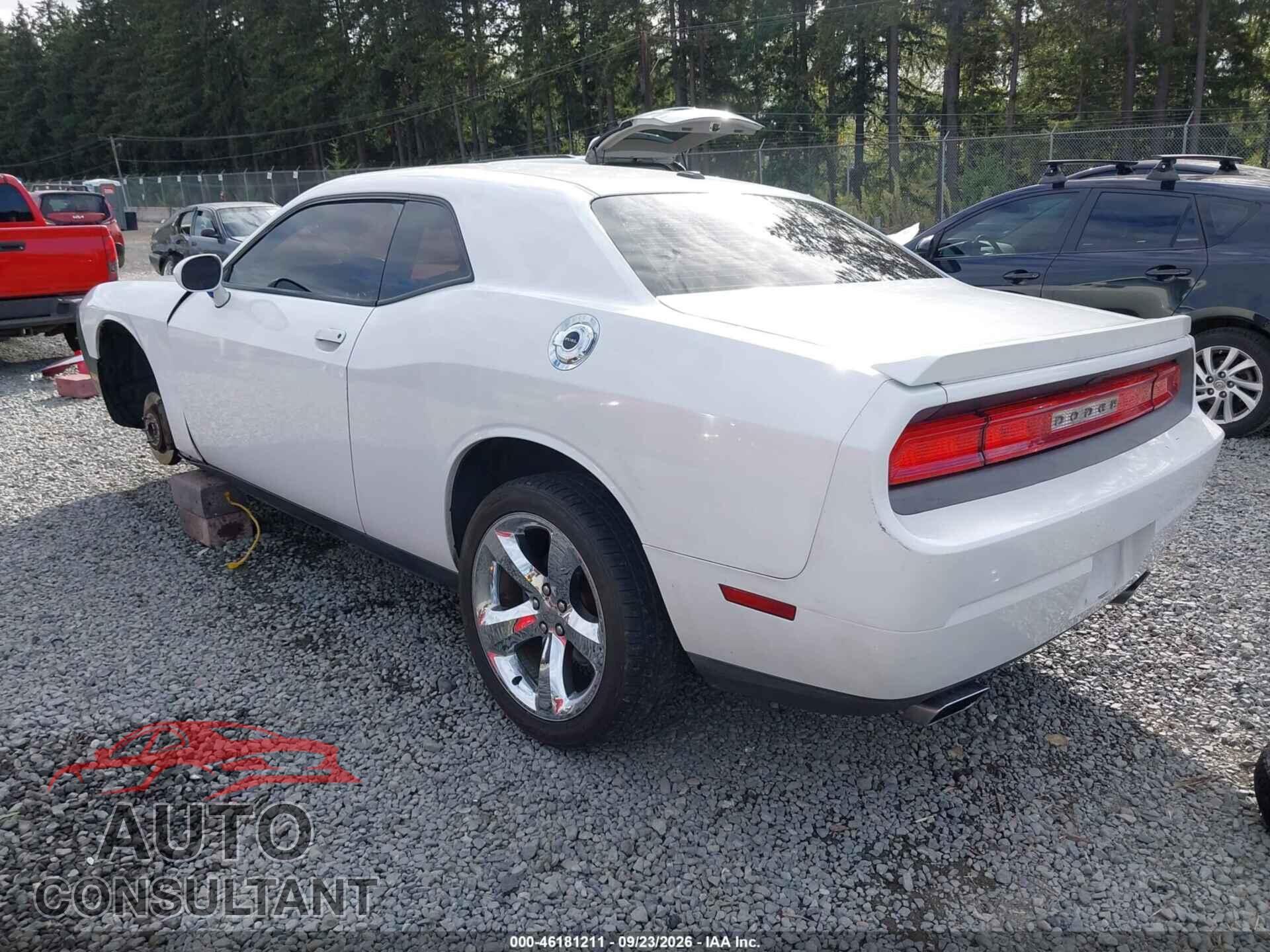 DODGE CHALLENGER 2013 - 2C3CDYAG5DH649536