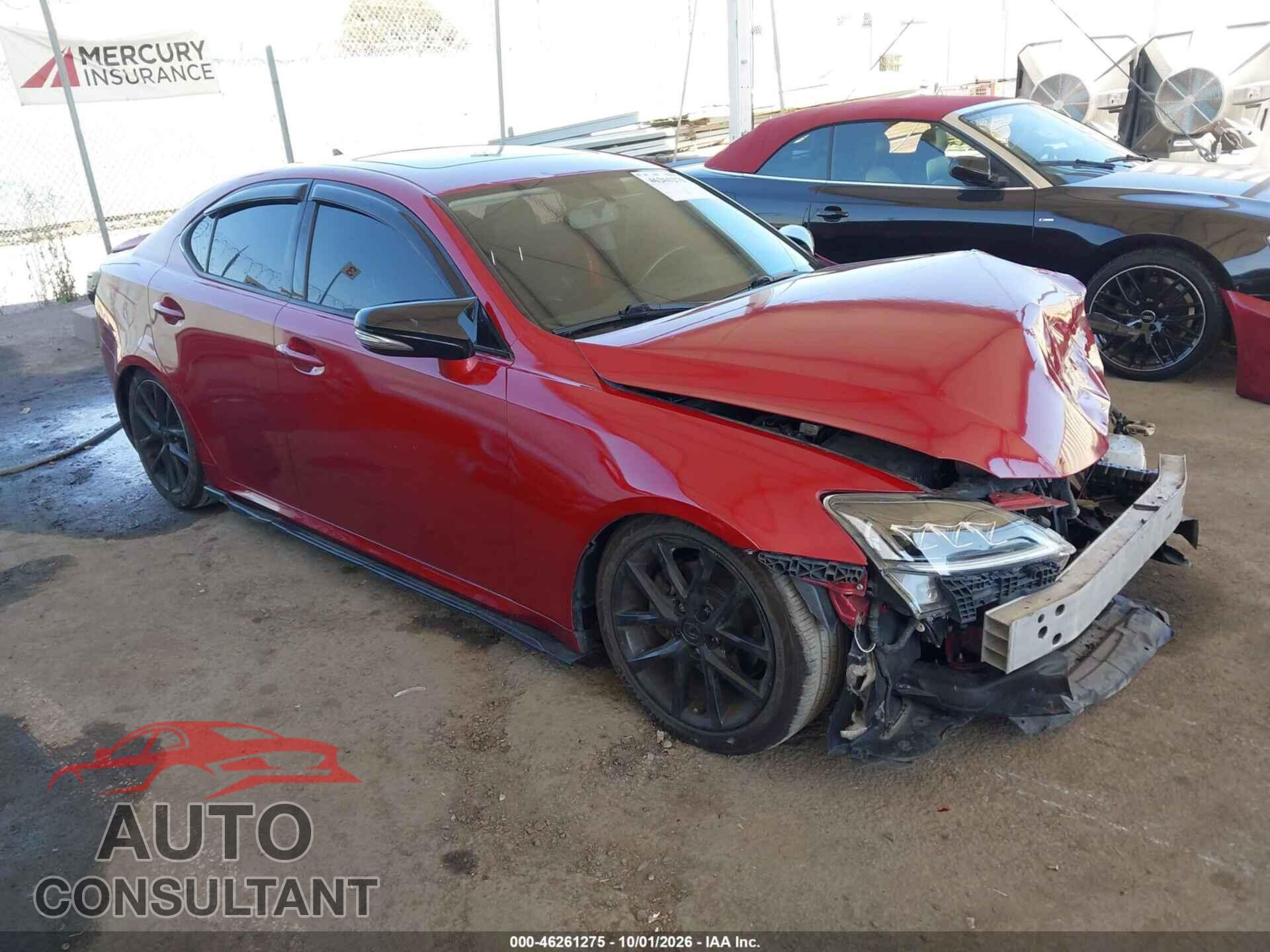LEXUS IS 250 2013 - JTHBF5C29D5192771