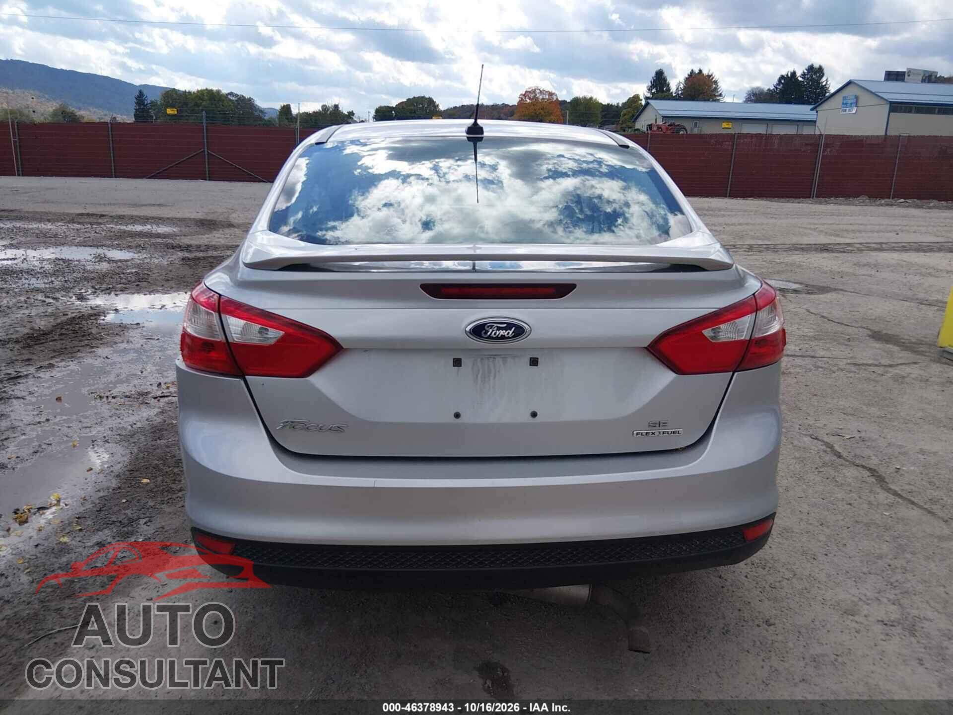 FORD FOCUS 2013 - 1FADP3F25DL320559