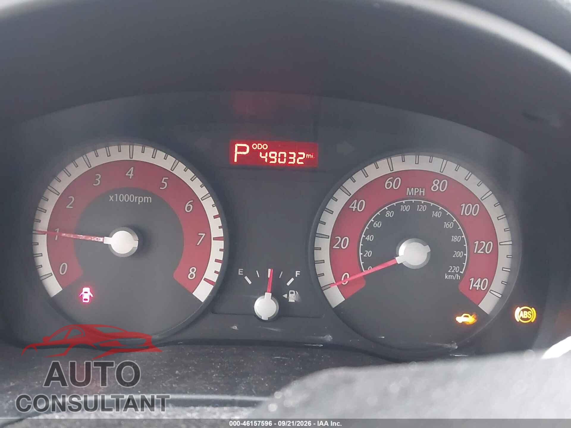 KIA RIO 2011 - KNADH4A36B6868530