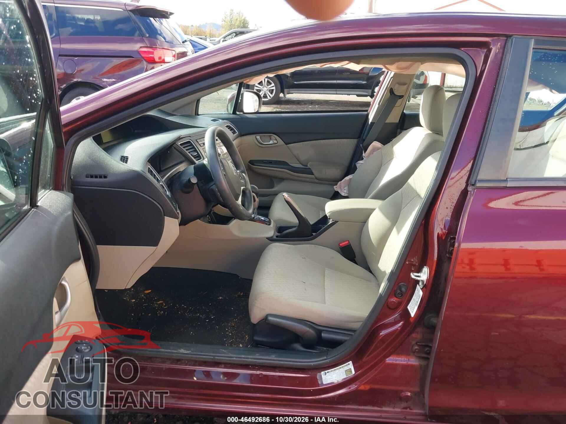 HONDA CIVIC 2014 - 19XFB2F5XEE244904