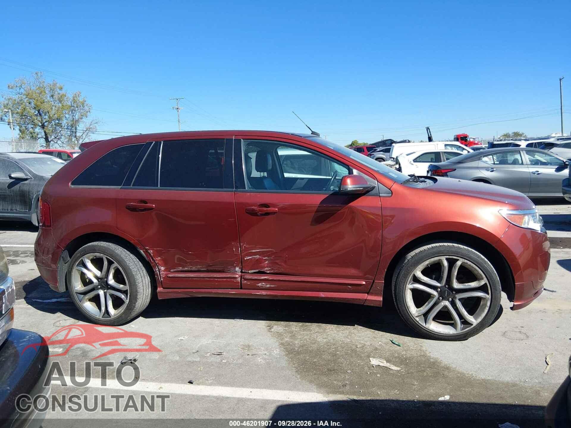 FORD EDGE 2014 - 2FMDK4AK1EBA08404