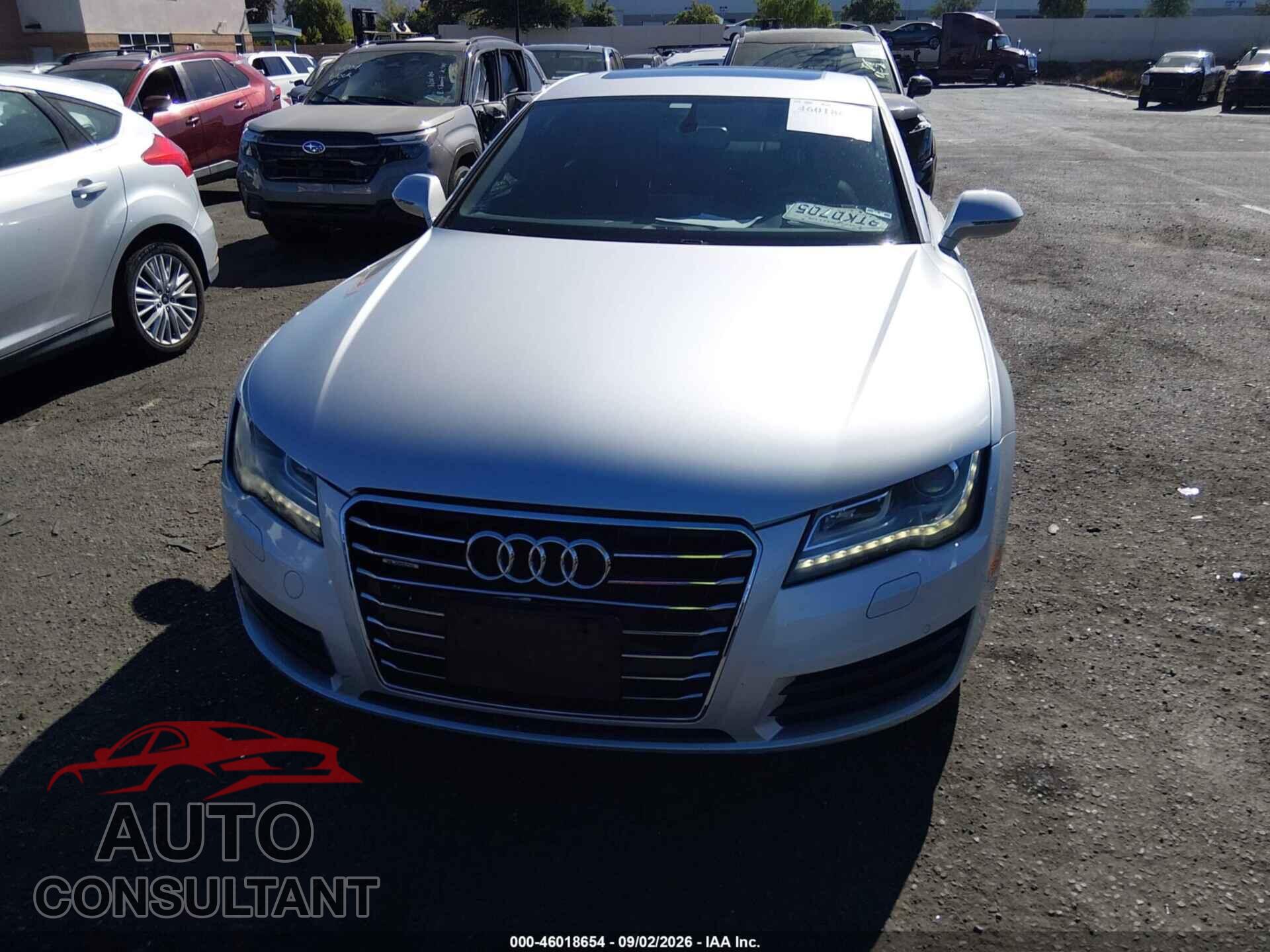 AUDI A7 2013 - WAUYGAFC8DN036658