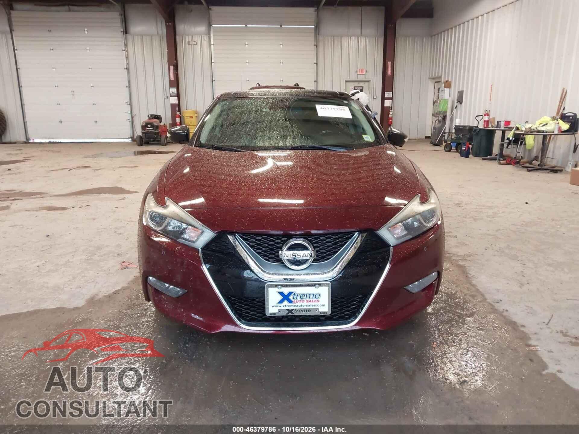 NISSAN MAXIMA 2017 - 1N4AA6AP5HC404993