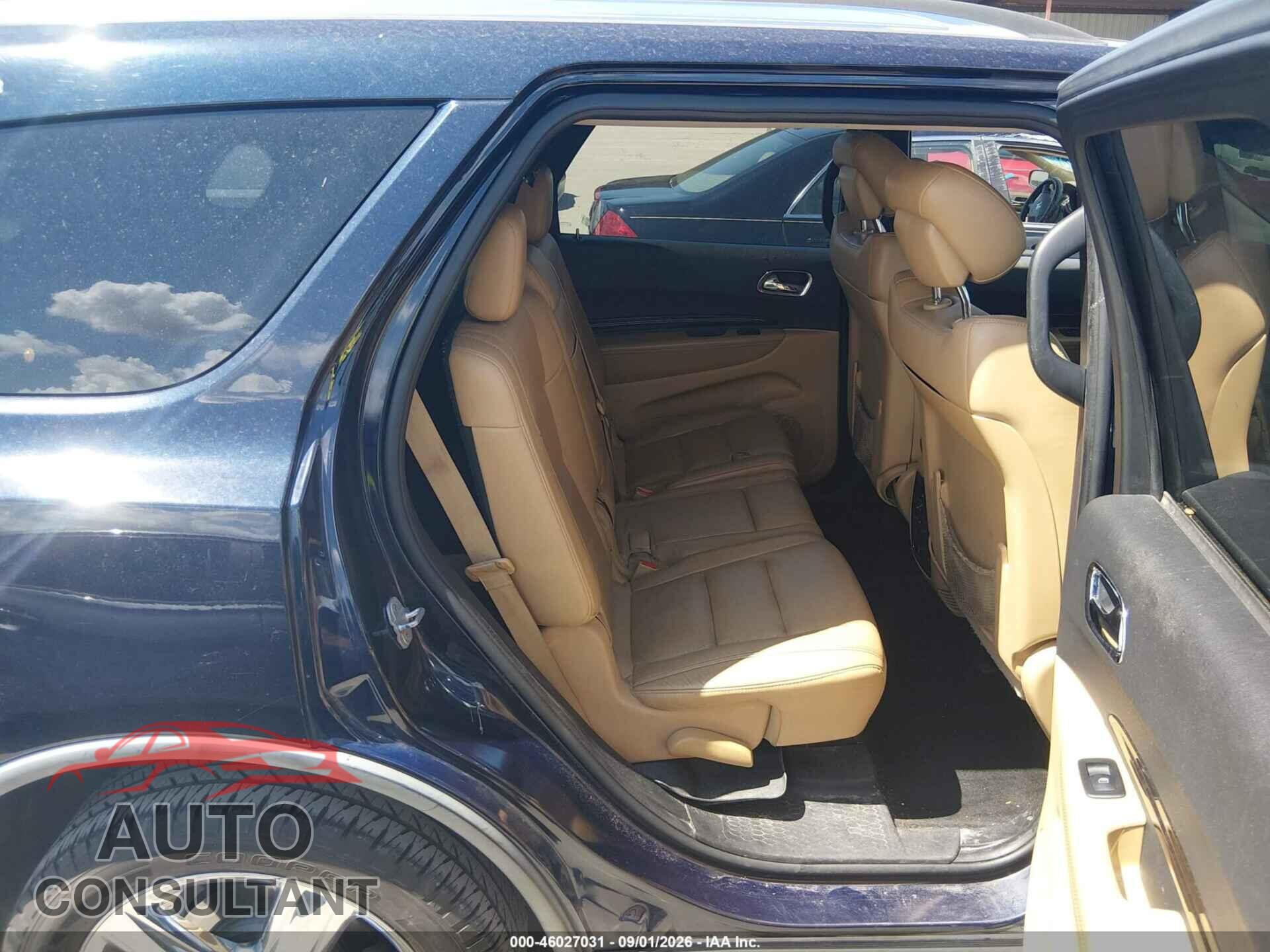 DODGE DURANGO 2012 - 1C4SDJETXCC188308