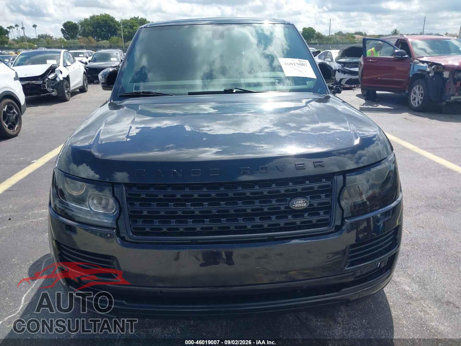 LAND ROVER RANGE ROVER 2013 - SALGS2DF9DA106071