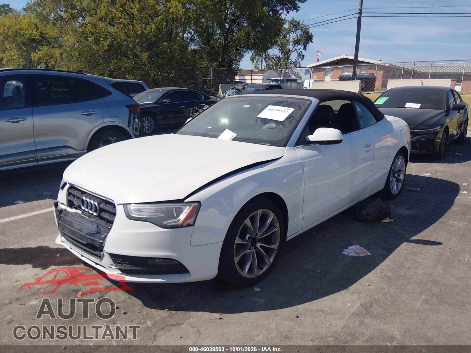 AUDI A5 2013 - WAULFAFH0DN014291