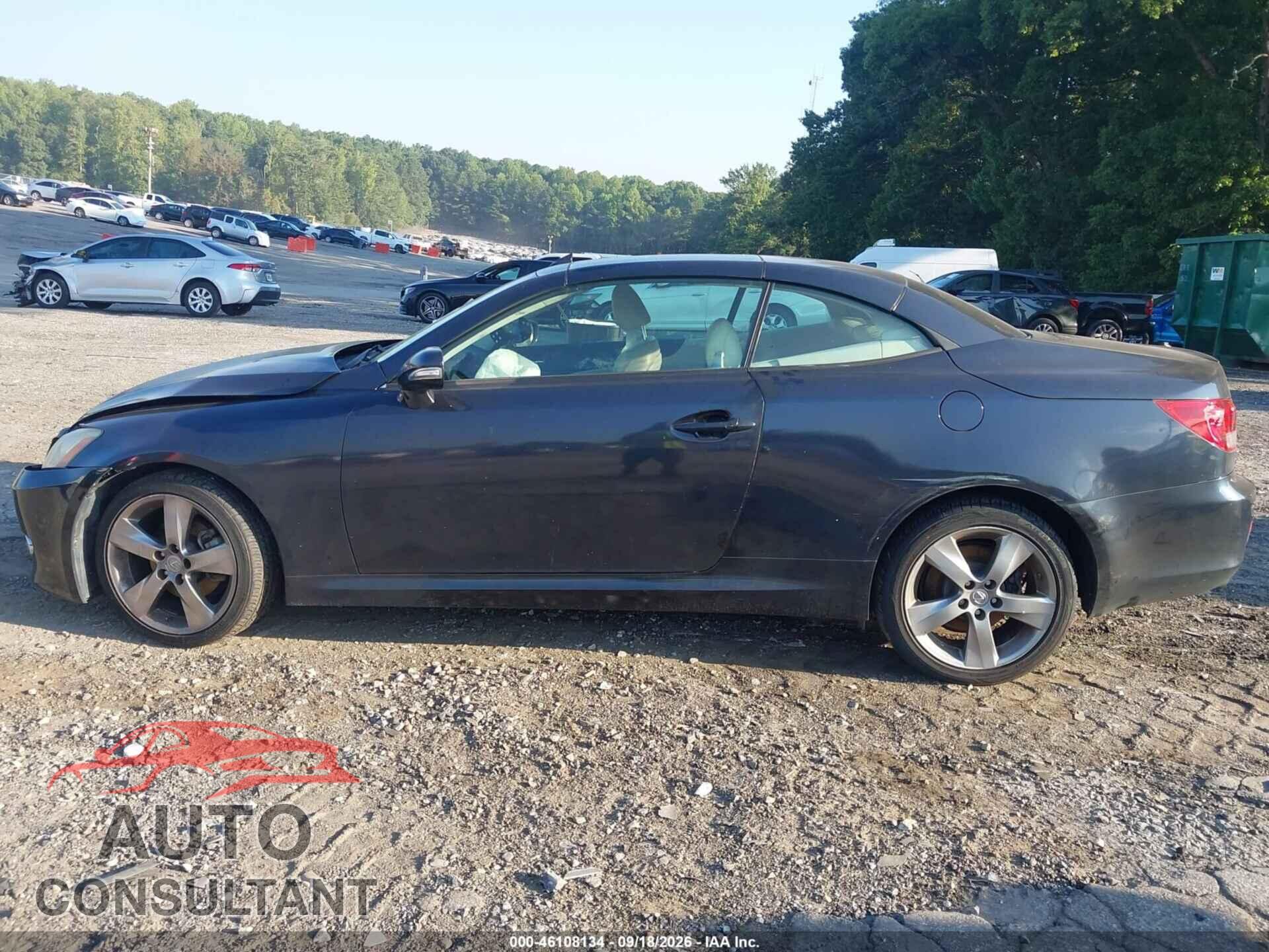 LEXUS IS 250C 2010 - JTHFF2C23A2504967