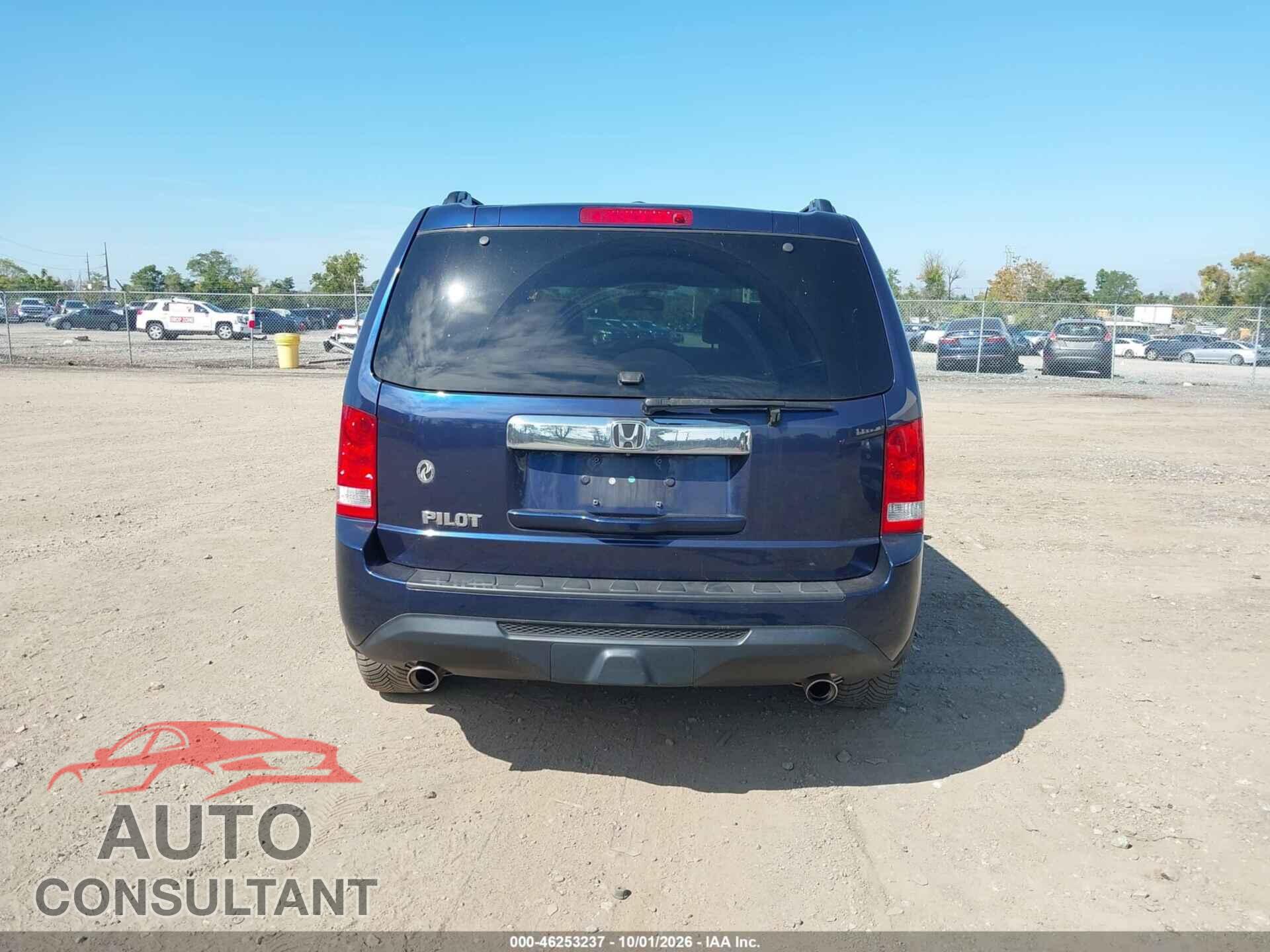 HONDA PILOT 2014 - 5FNYF3H59EB018699