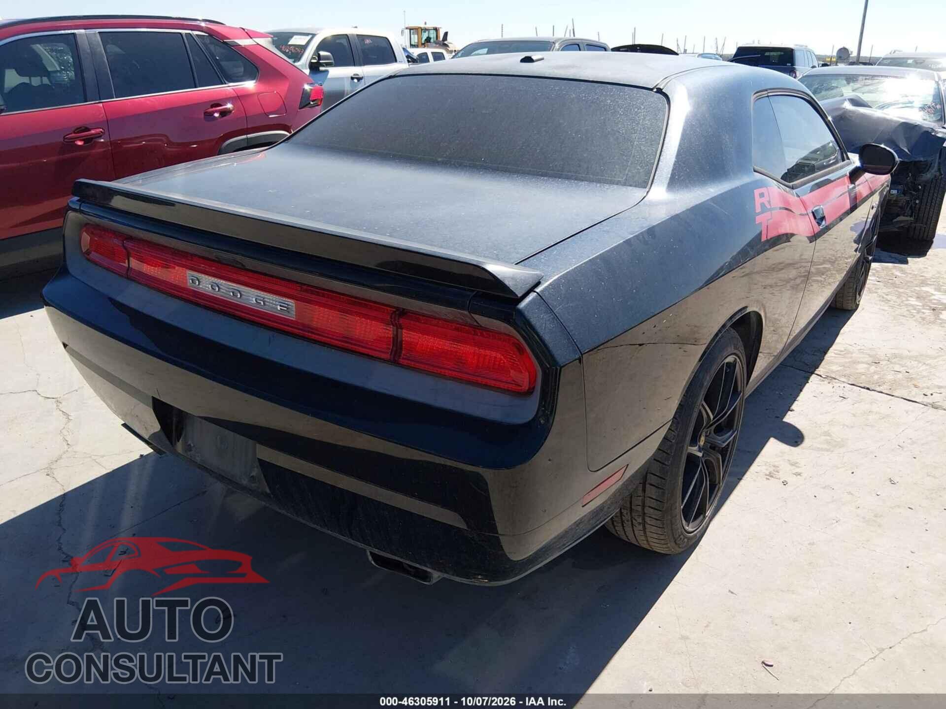 DODGE CHALLENGER 2012 - 2C3CDYBT5CH125233