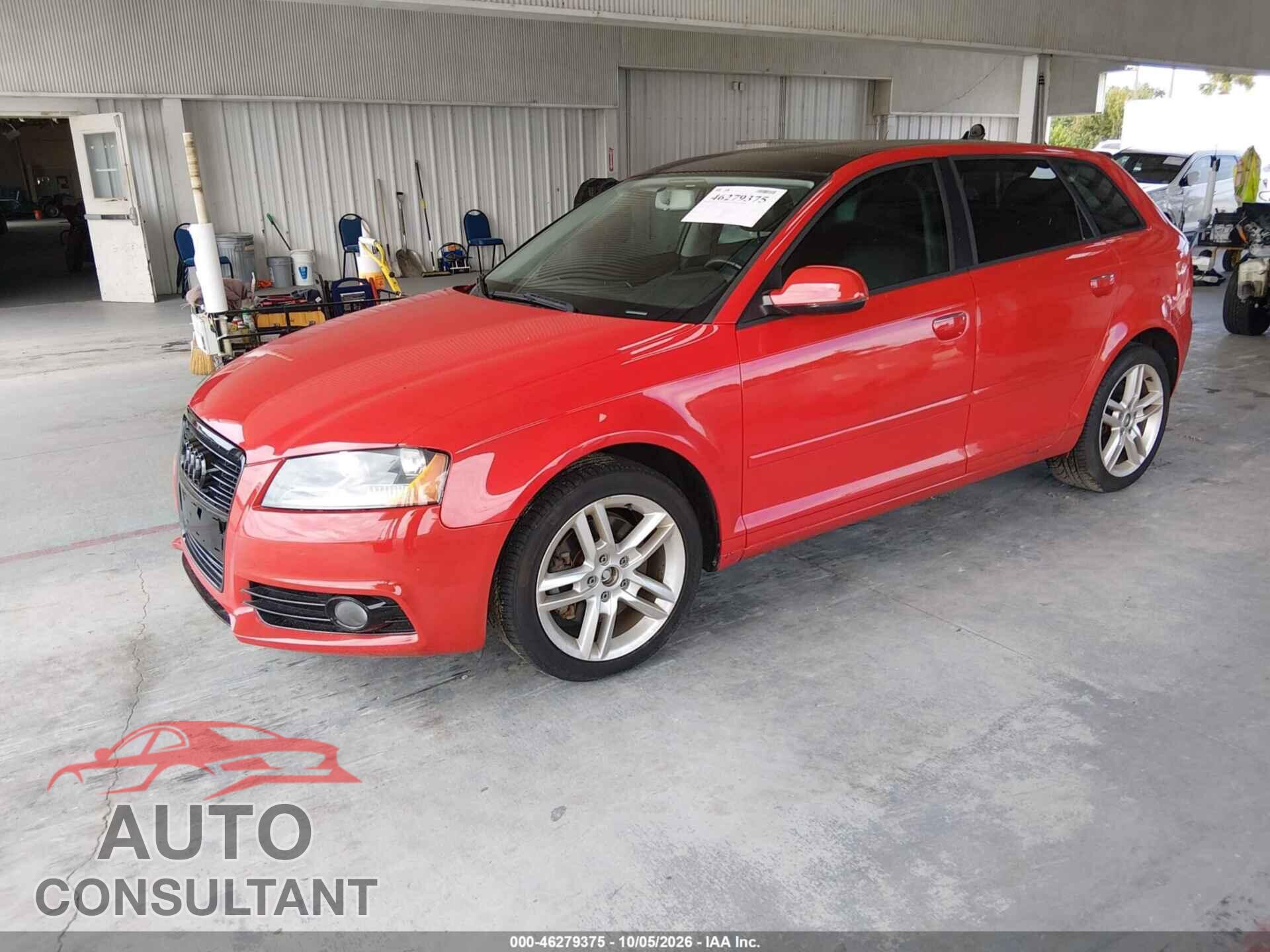AUDI A3 2012 - WAUBEAFM6CA158252