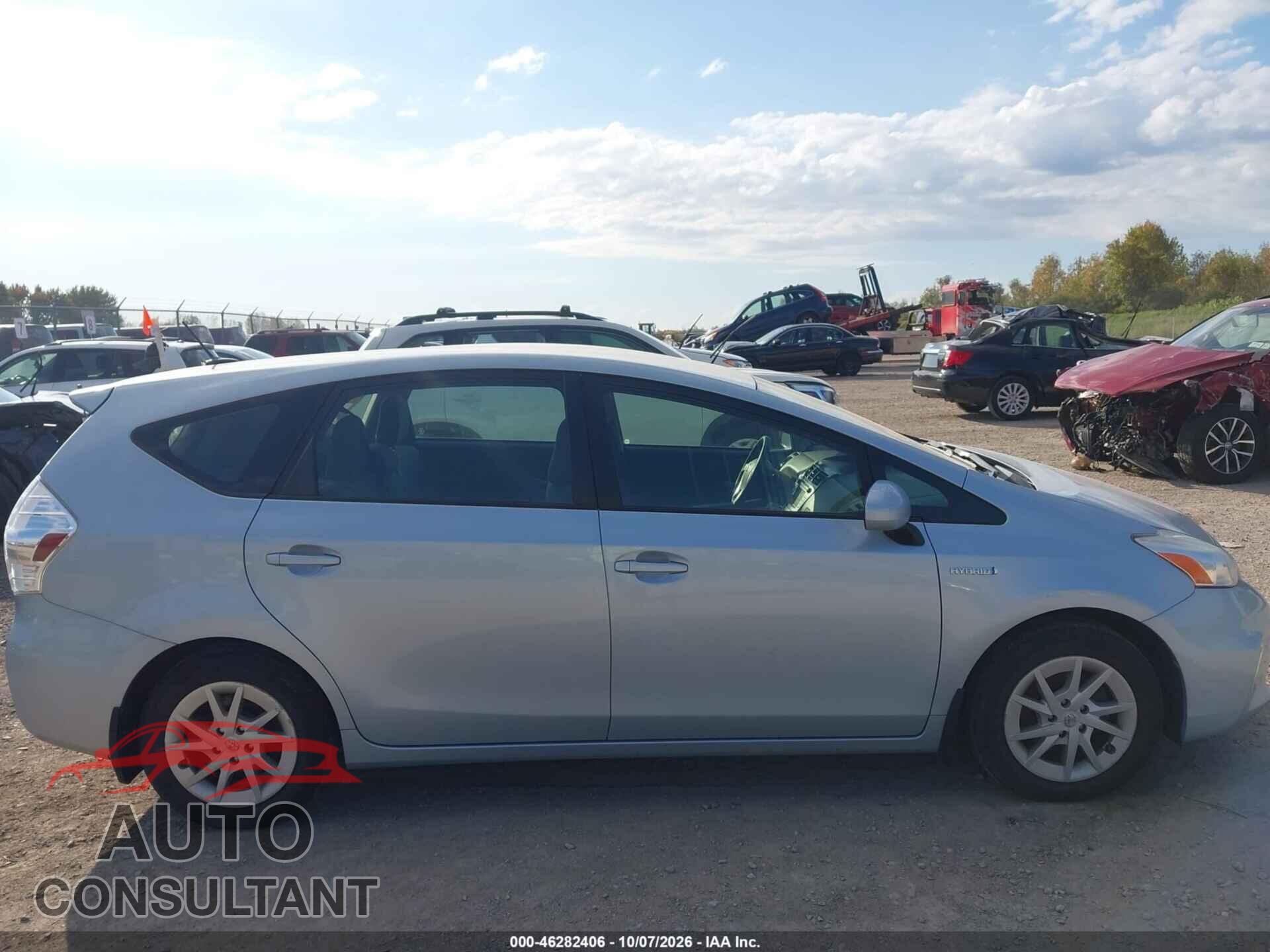 TOYOTA PRIUS V 2012 - JTDZN3EUXC3136502