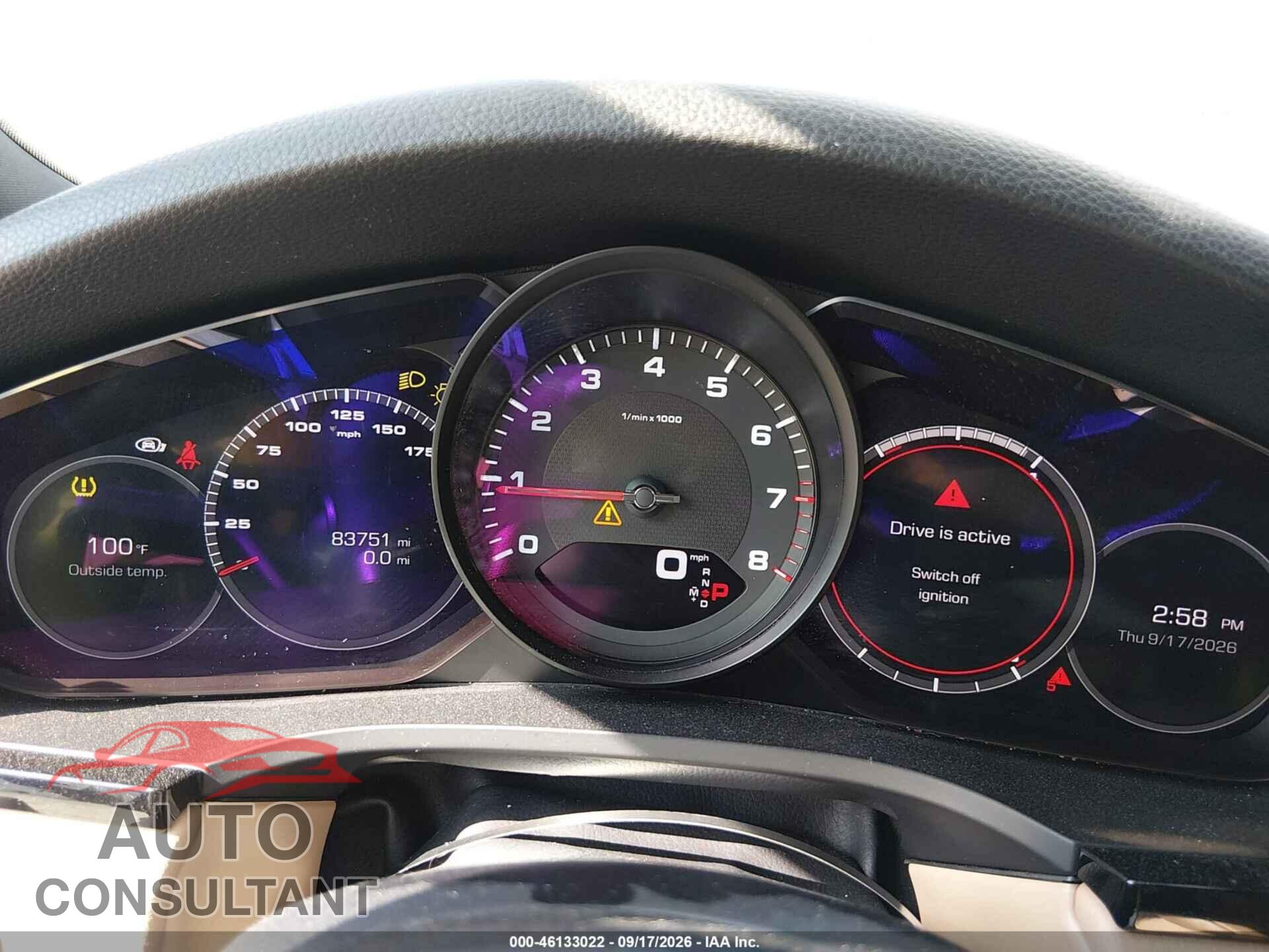 PORSCHE CAYENNE 2019 - WP1AA2AY9KDA08576
