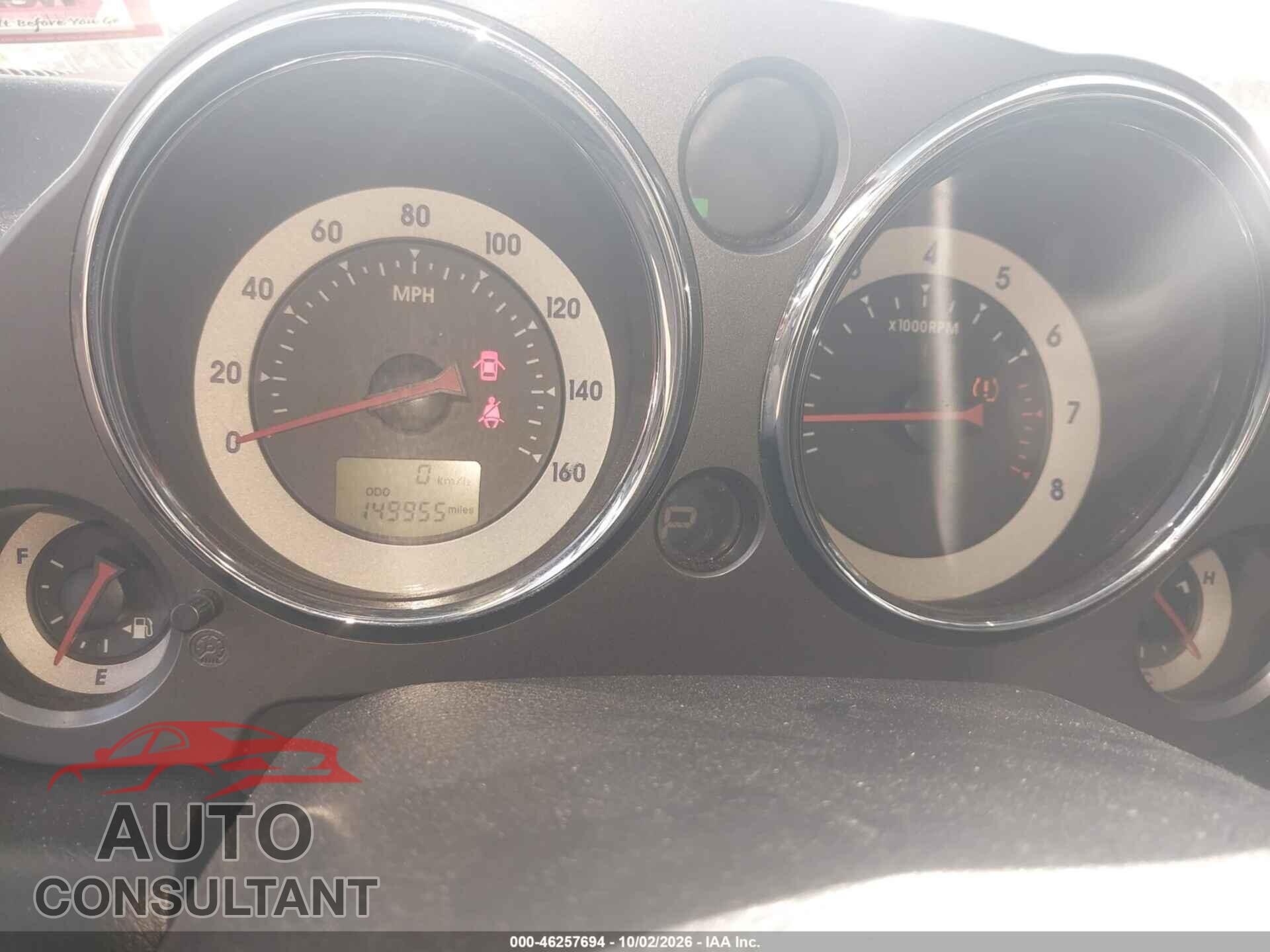 MITSUBISHI ECLIPSE 2009 - 4A3AK24F29E018800