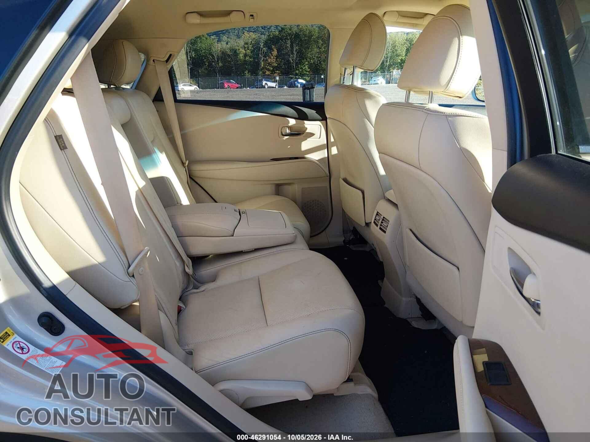 LEXUS RX 350 2015 - 2T2BK1BA6FC279253