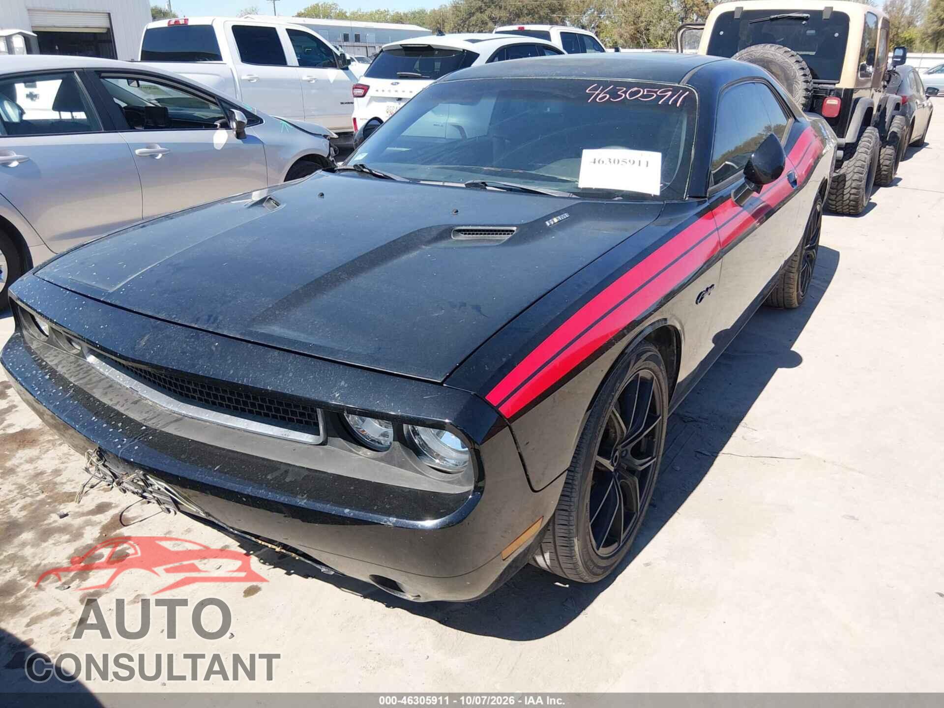 DODGE CHALLENGER 2012 - 2C3CDYBT5CH125233