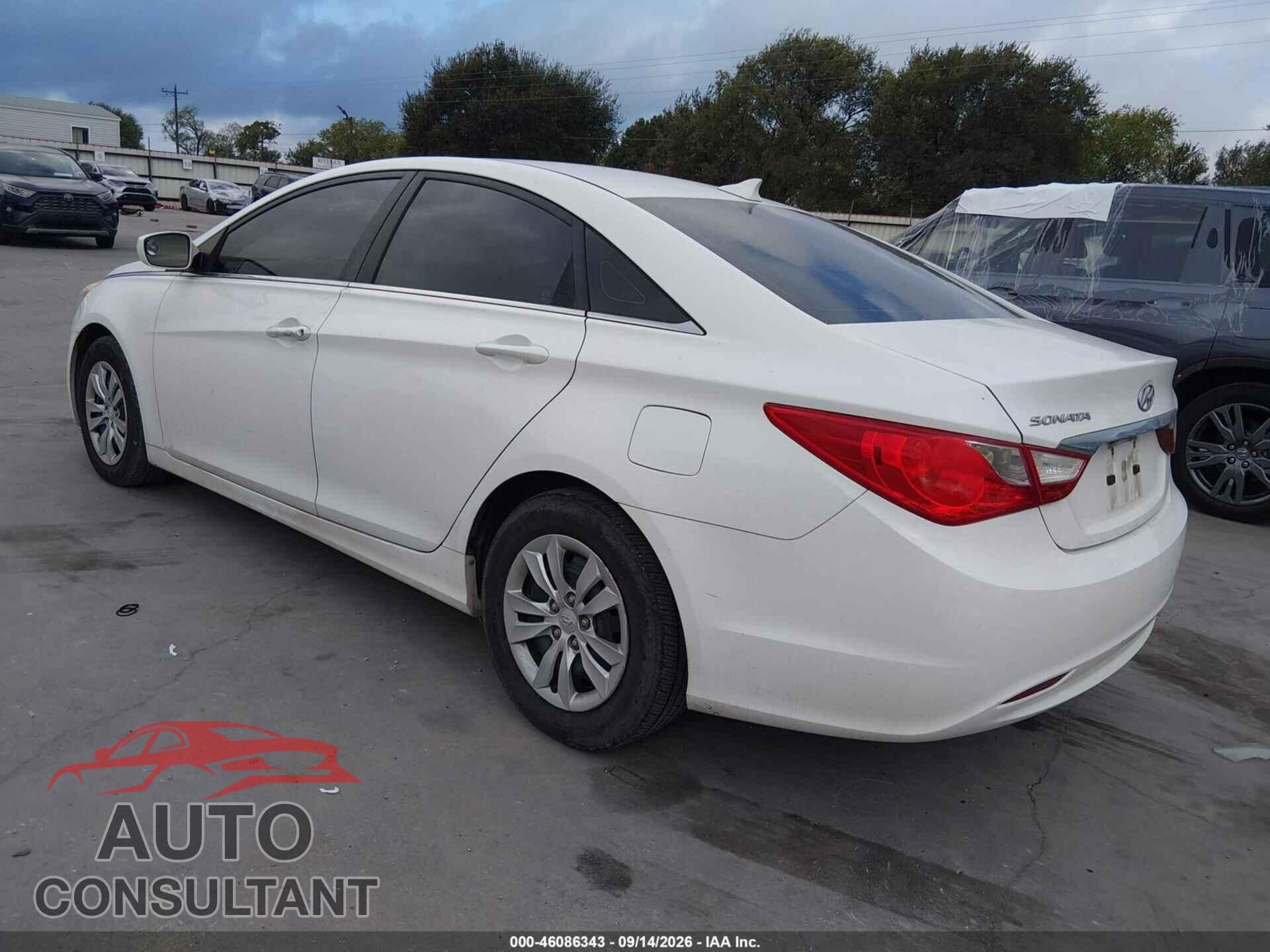 HYUNDAI SONATA 2012 - 5NPEB4AC5CH457913