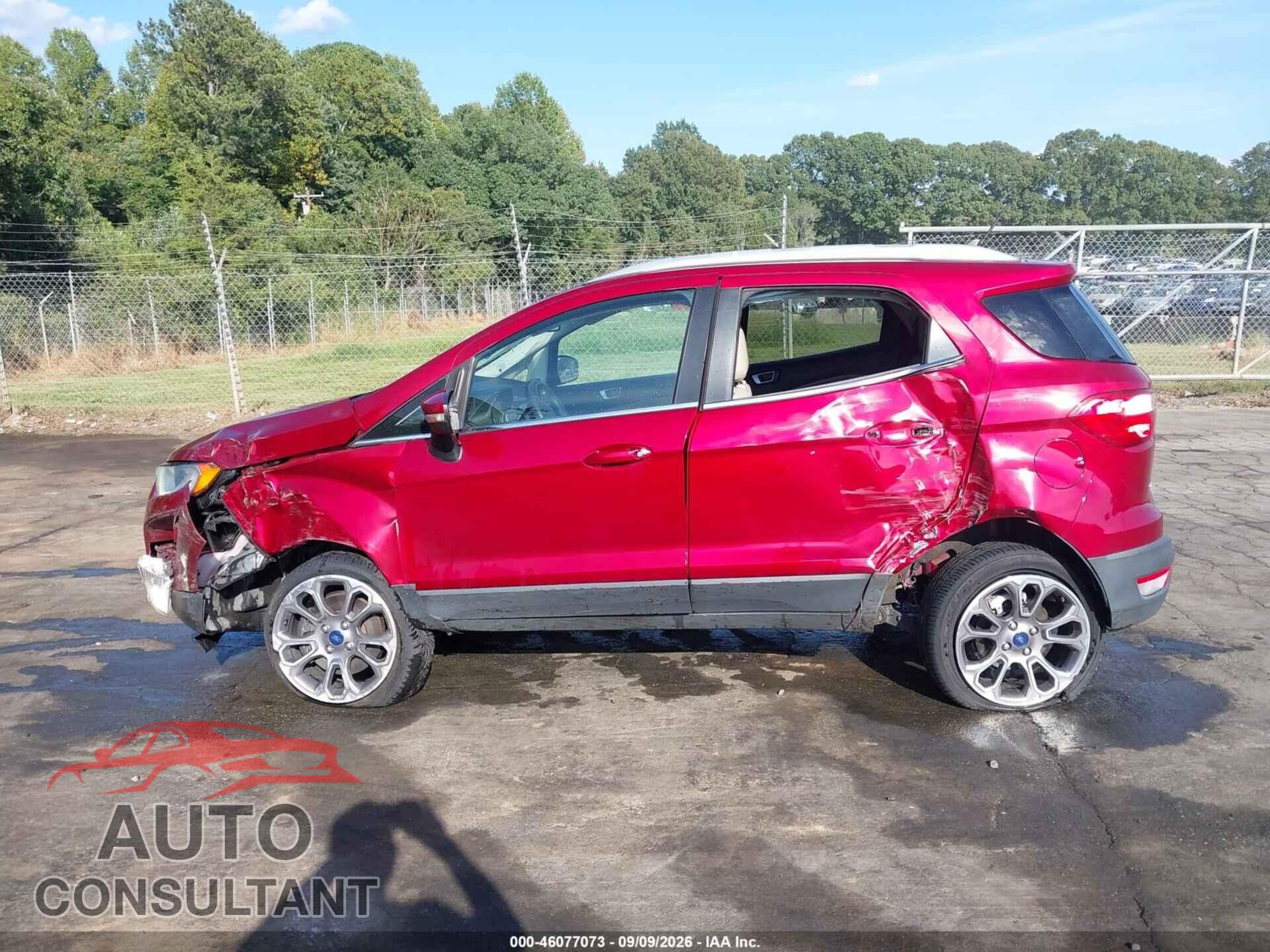 FORD ECOSPORT 2021 - MAJ6S3KL2MC411729