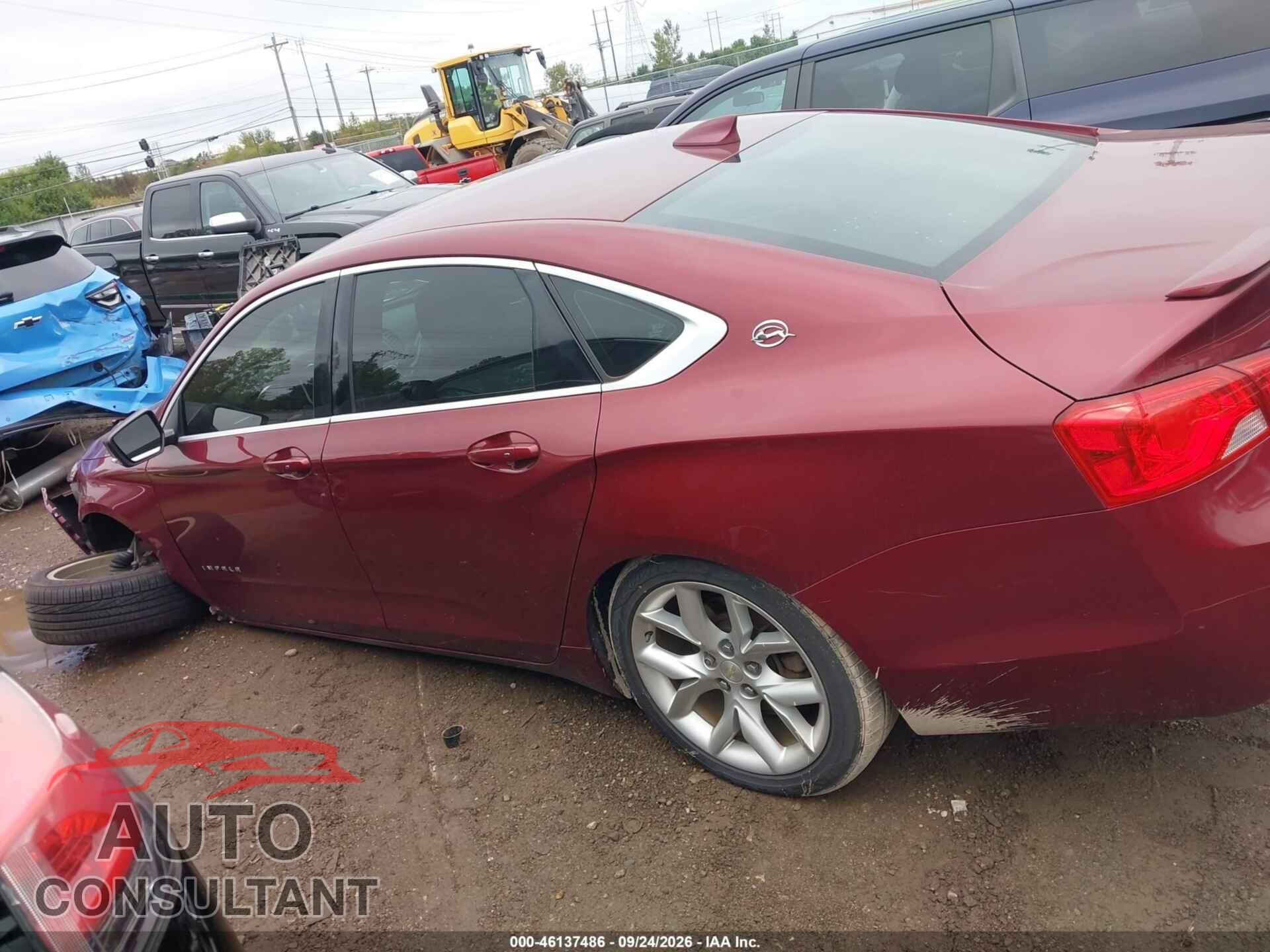 CHEVROLET IMPALA 2016 - 2G1115S38G9144085