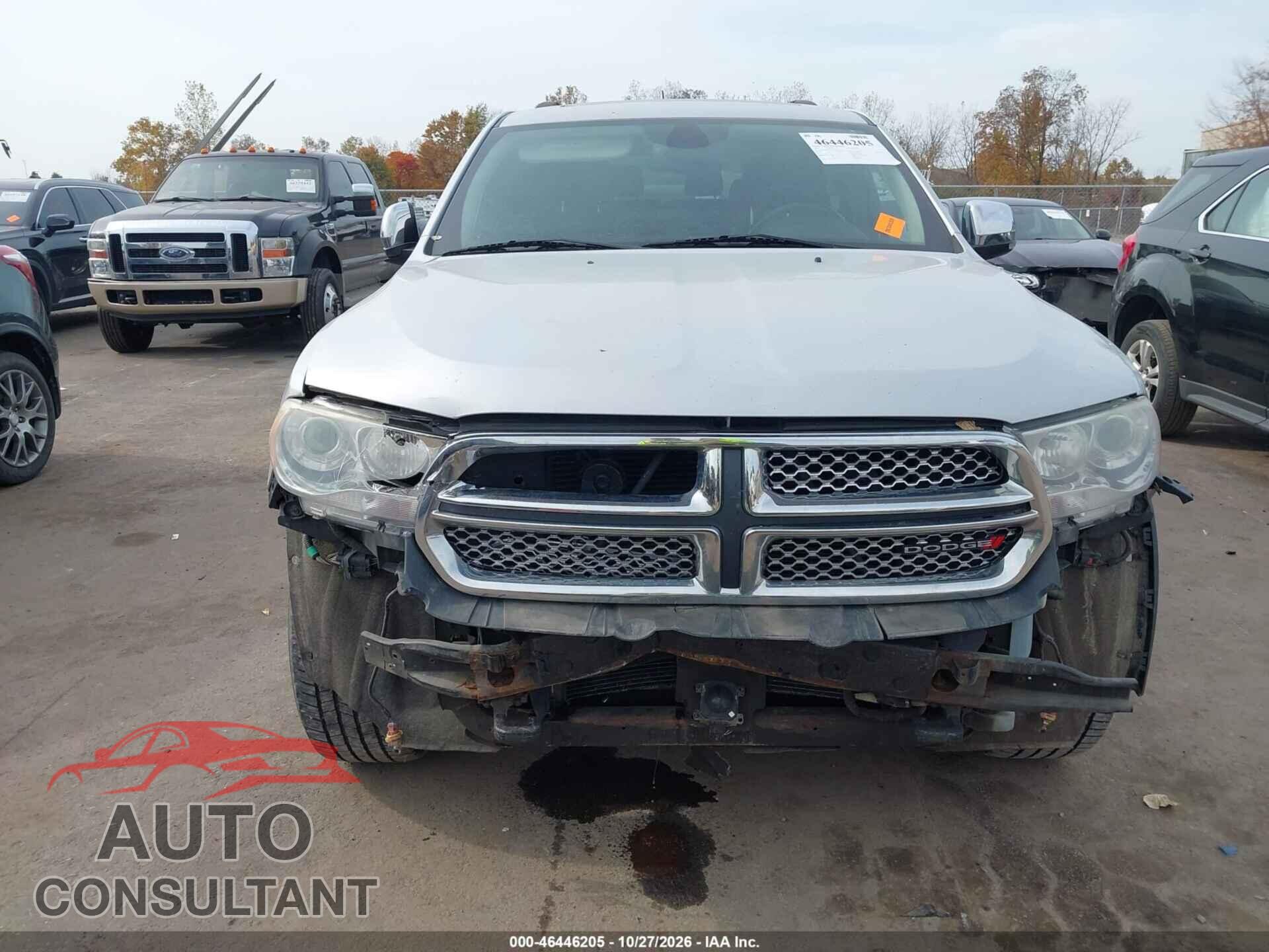 DODGE DURANGO 2012 - 1C4RDJEG7CC301570
