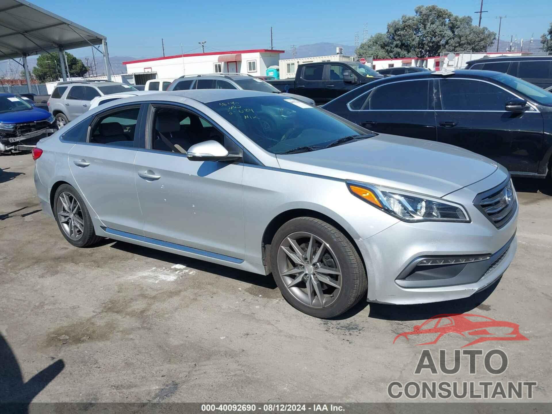 HYUNDAI SONATA 2017 - 5NPE34AB4HH480529