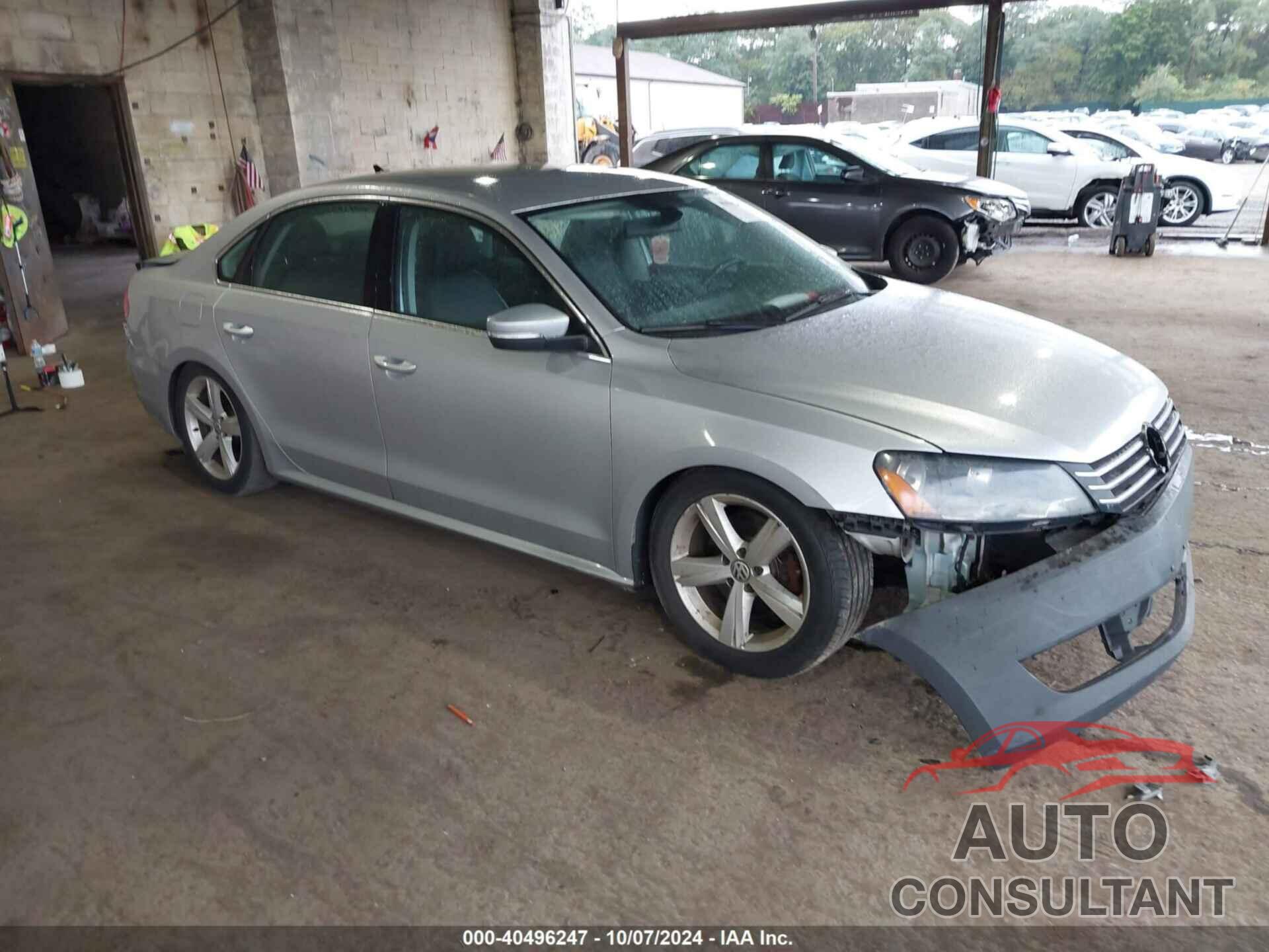 VOLKSWAGEN PASSAT 2013 - 1VWBP7A3XDC120234