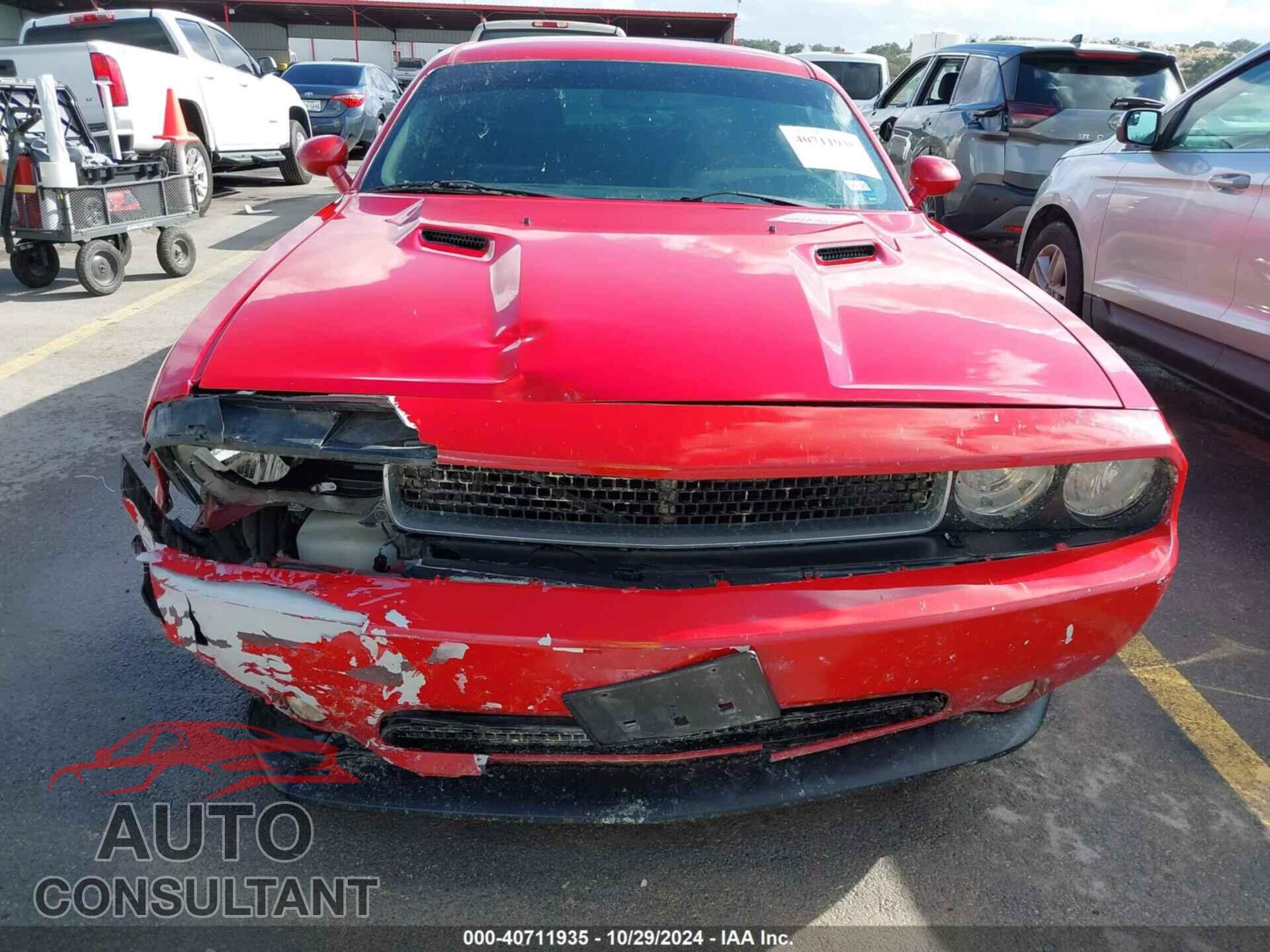 DODGE CHALLENGER 2013 - 2C3CDYAG7DH549471