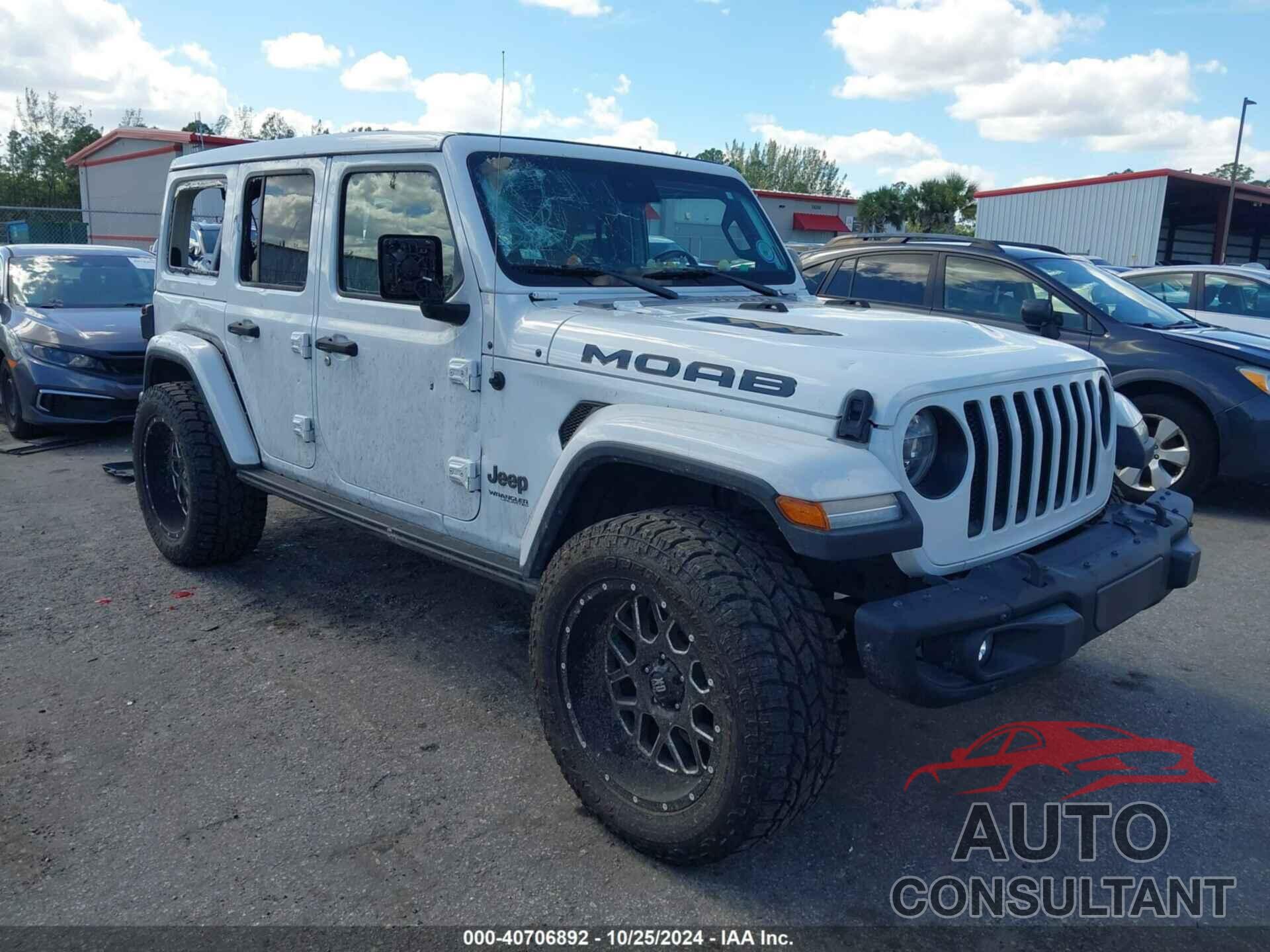 JEEP WRANGLER UNLIMITED 2019 - 1C4HJXEG2KW541839