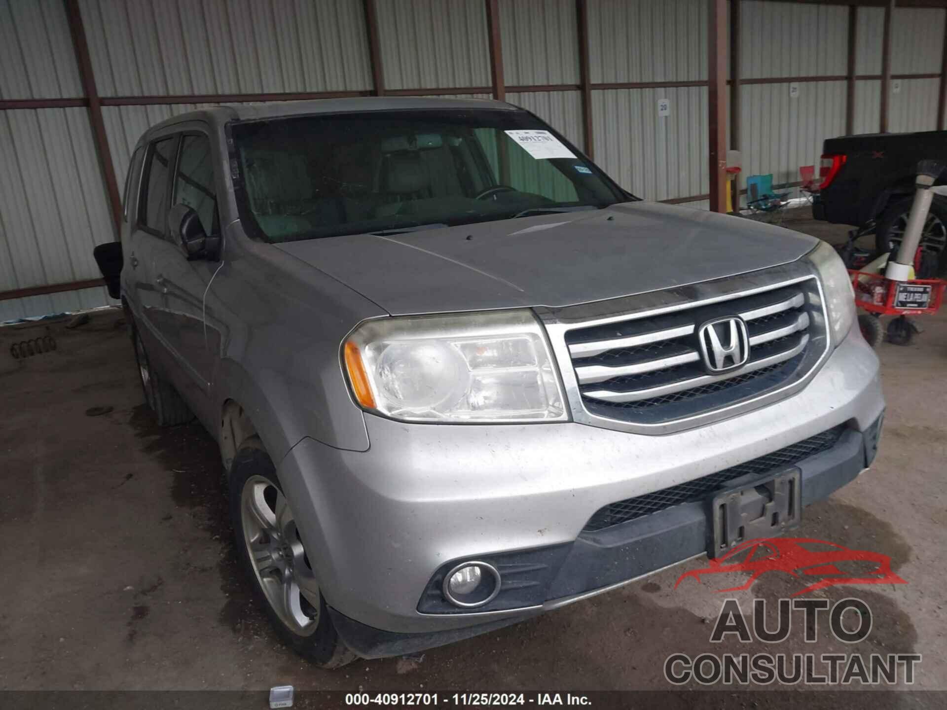 HONDA PILOT 2012 - 5FNYF3H63CB042356