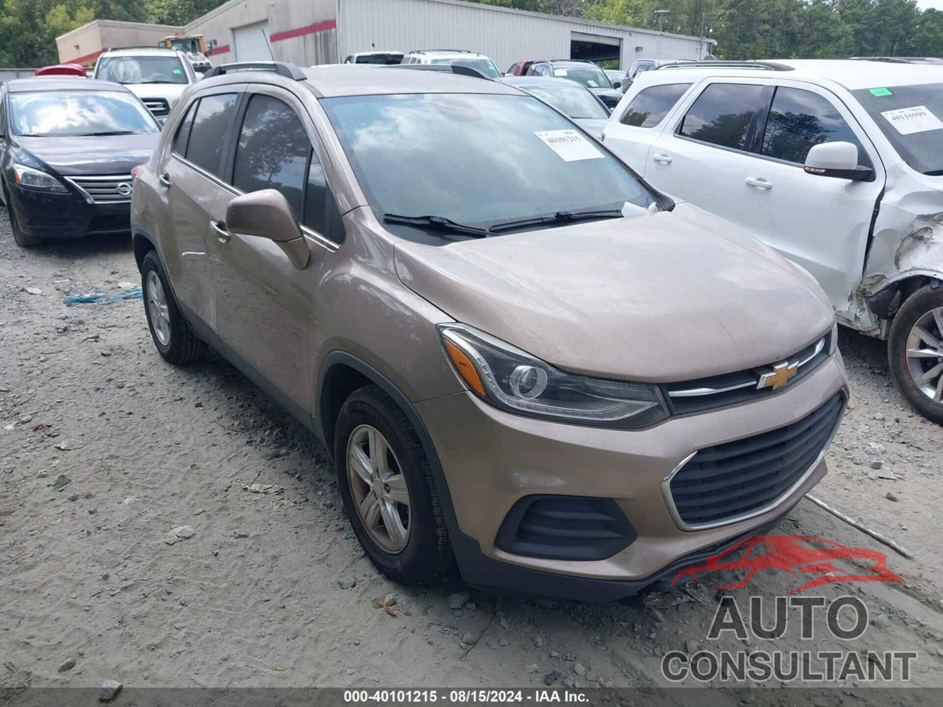 CHEVROLET TRAX 2018 - 3GNCJLSB3JL234932