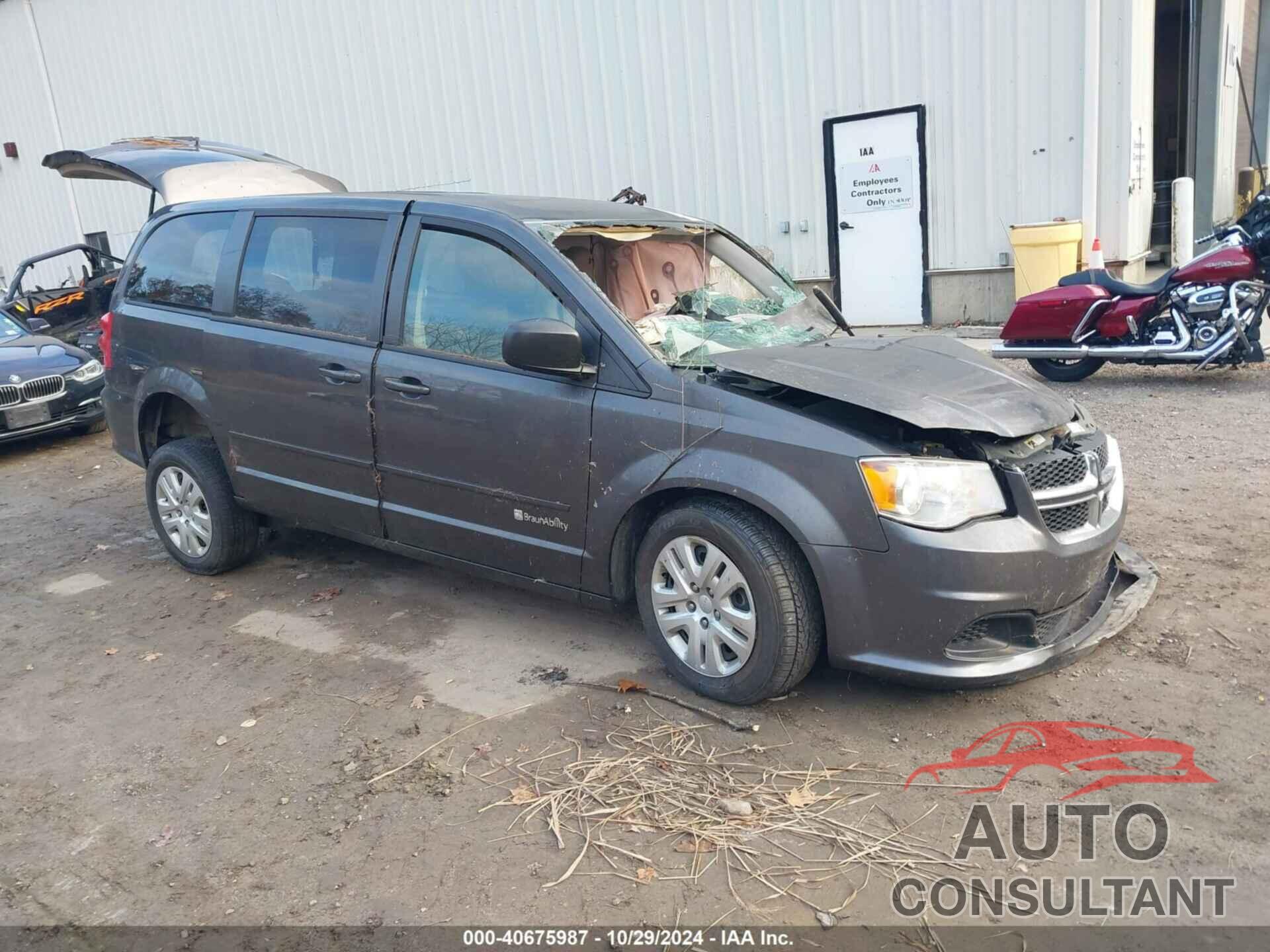 DODGE GRAND CARAVAN 2017 - 2C4RDGBG3HR750721