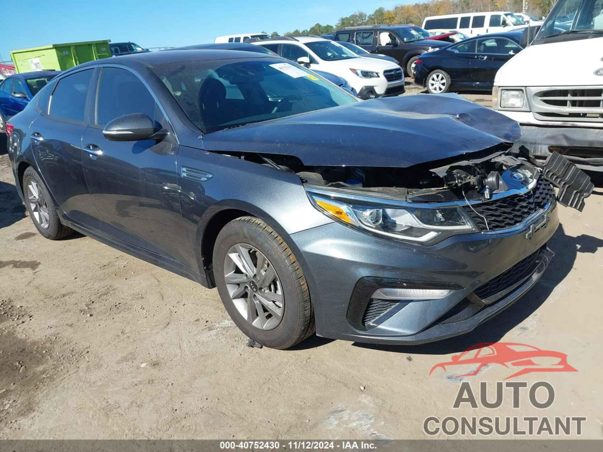 KIA OPTIMA 2020 - 5XXGT4L3XLG433637