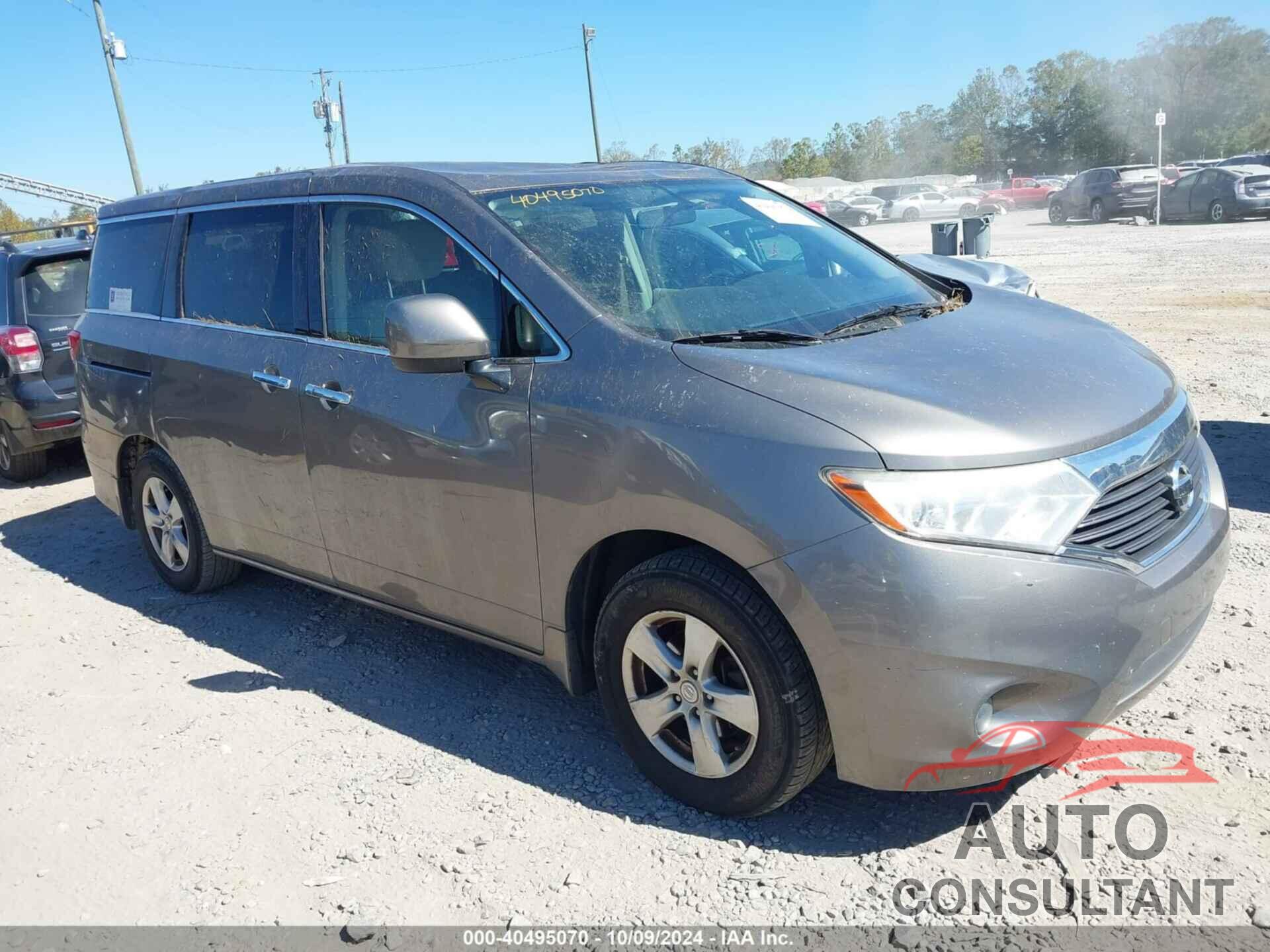 NISSAN QUEST 2015 - JN8AE2KP5F9122261