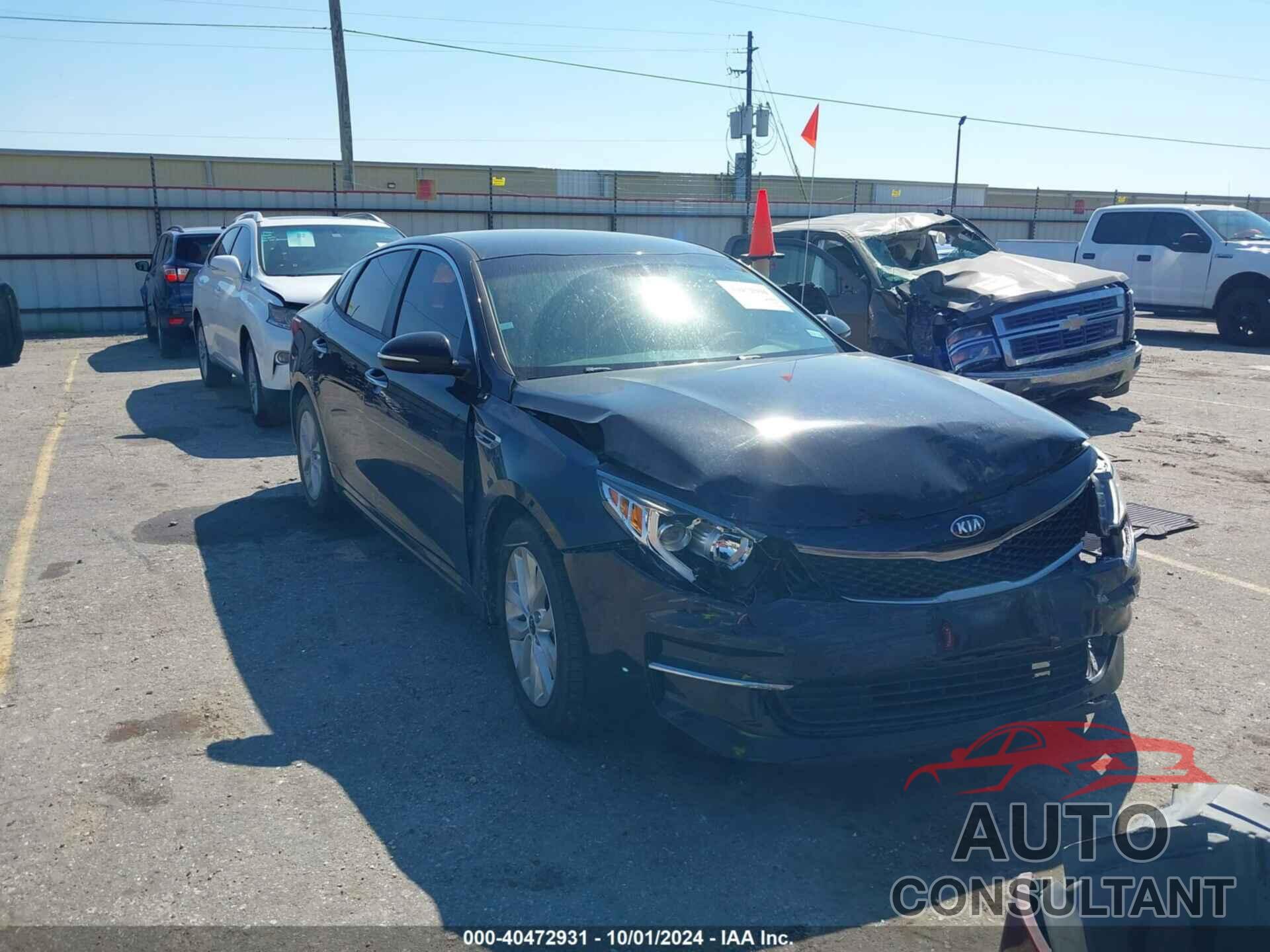 KIA OPTIMA 2018 - 5XXGT4L3XJG266239