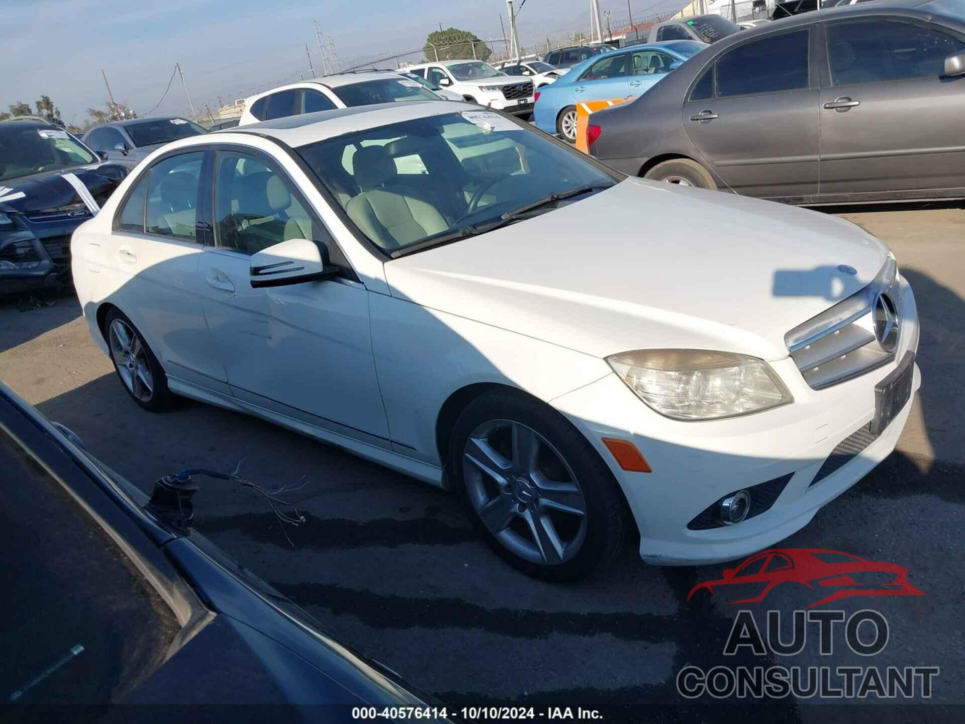 MERCEDES-BENZ C 300 2010 - WDDGF5EB1AR090699