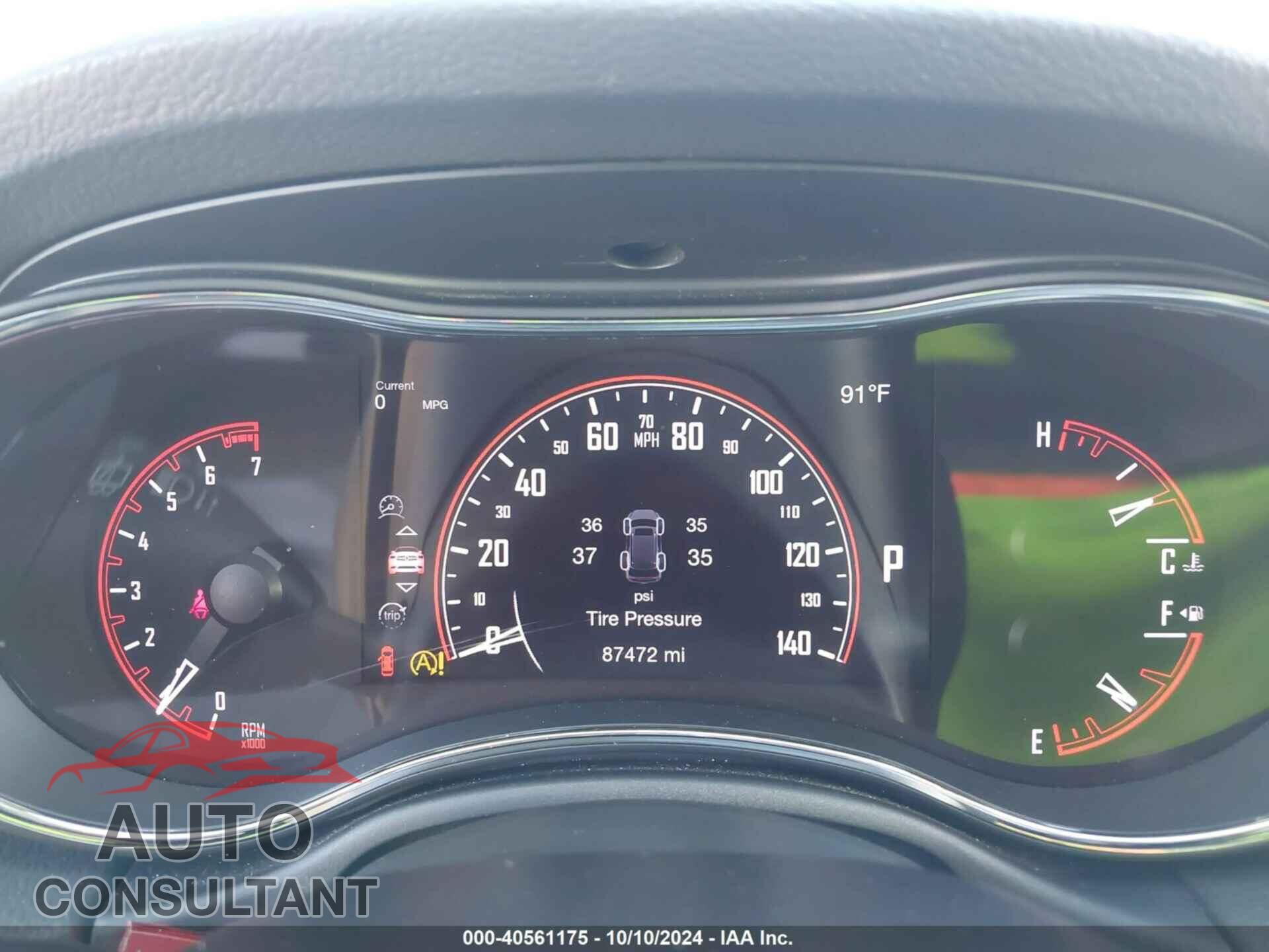 DODGE DURANGO 2017 - 1C4RDHAG3HC623032